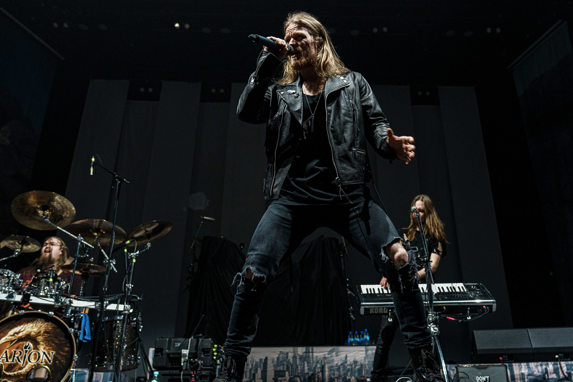 29.01.2023 - Arion  - warszawski koncert finskich metali przed Dream Theater, hala COS Torwar. Produkcja Winiary Bookings. Fot. Andrzej Wasilkiewicz/Reporter