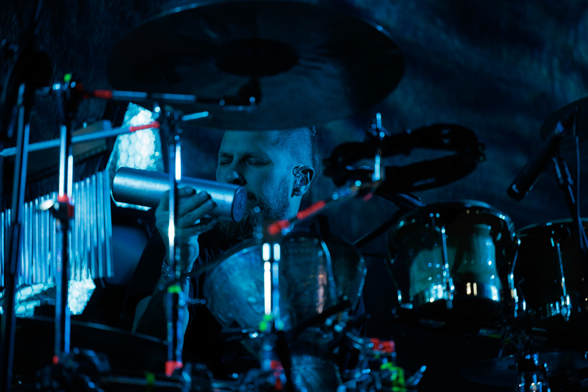 20.02.2022 Wilki 30lat akustycznie - Mija okragle 30 lat od czasu wydania debiutanckiej plyty “Wilki”.Koncert w warszawskiej Progresji. n/z Robert Gawlinskifot. Andrzej Wasilkiewicz/Reporter