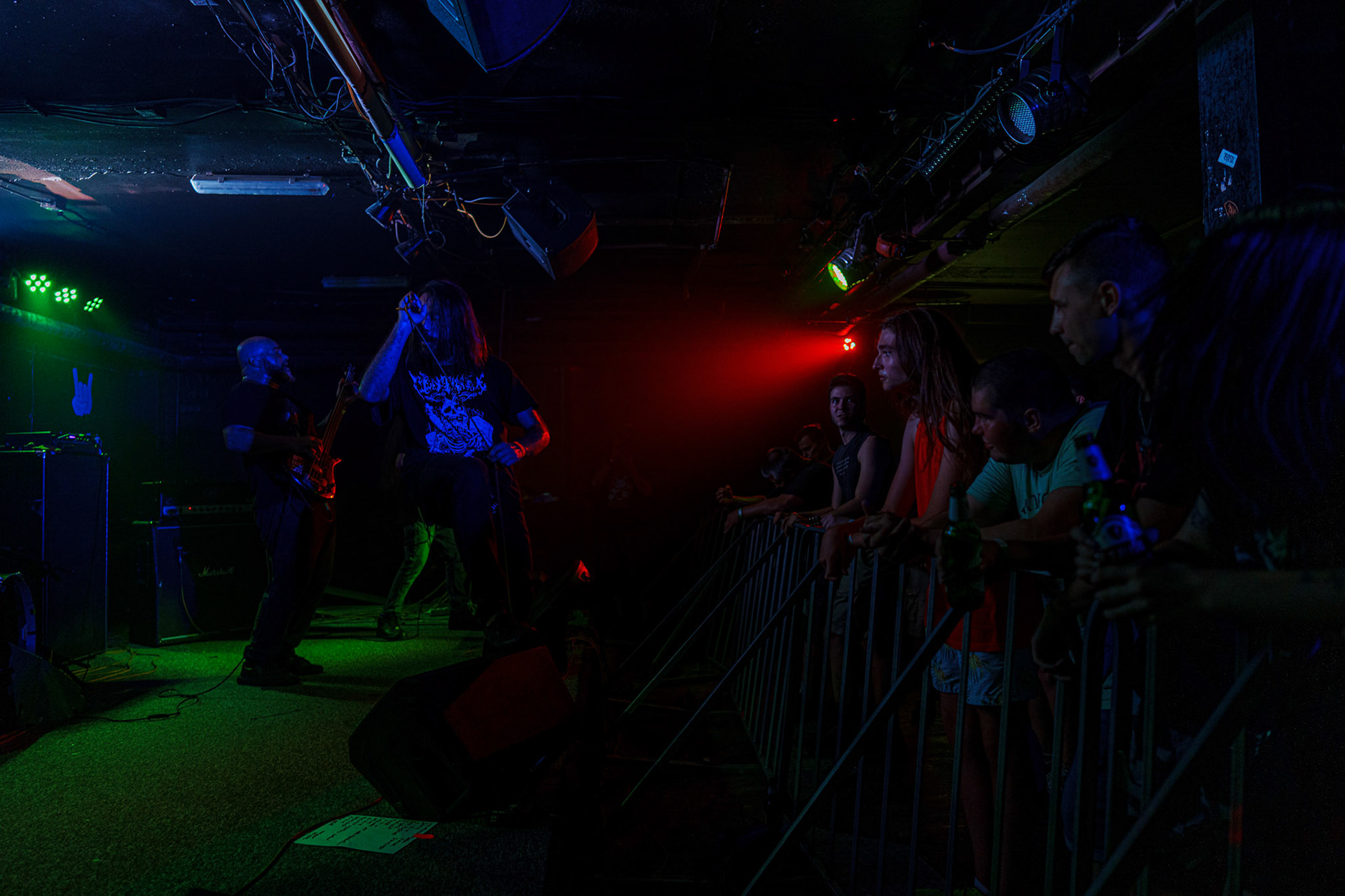 15.07.2023 - NERVOCHAOS - Brazil, Death metal, Warszawa, klub Potok. fot. Andrzej Wasilkiewicz/kaziq.com