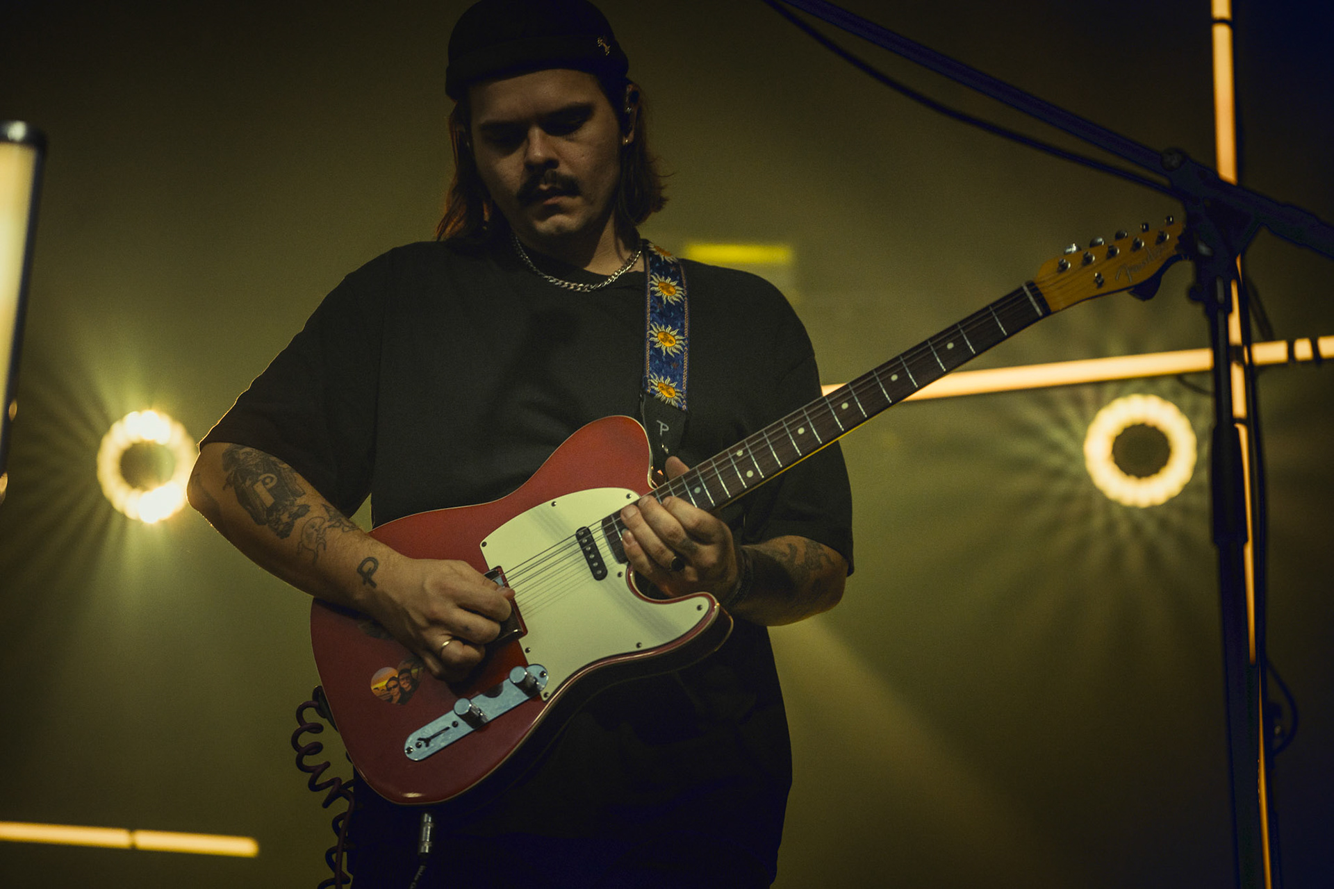 2023.12.15 WalusKraksaKryzys - Klub Stodola Warszawa wlasc. Sebastian Lukasz Gugulski – polski muzyk, grajacy muzyke z pogranicza indie rocka, post-punk revival i poezji spiewanej.fot. Andrzej Wasilkiewicz/REPORTER