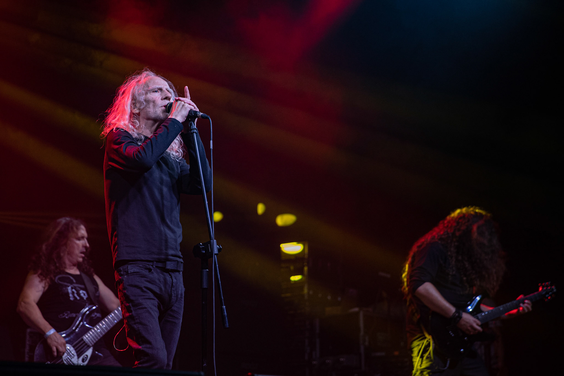 12.09.2021 - KAT i Roman Kostrzewski - koncert "Do zobaczenia w piekle" Wroclaw, Centrum Koncertowe A2.  Roman Kostrzewski – wokal, fot. Andrzej kaziq Wasilkiewicz