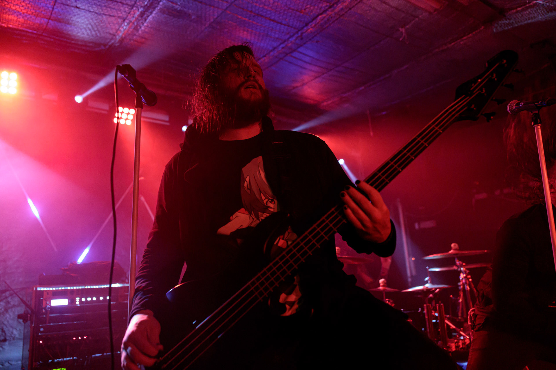 25.04.2022 DAGOBA - koncert warszawska Hydrozagadka, Dagoba francuski industrialmetal, groovemetal, Ecdysis By Night Tour 2022 produkcja Knock Out Productionsfot. Andrzej Wasilkiewicz/Reporter