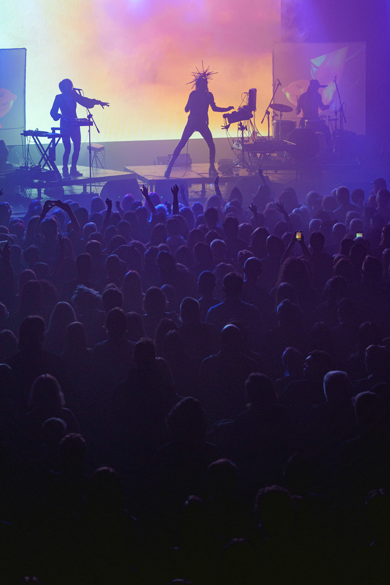 22.10.2021 Chris Corner - jako IAMX, klub Progresja, Warszawa. fot. Andrzej Wasilkiewicz/Reporter