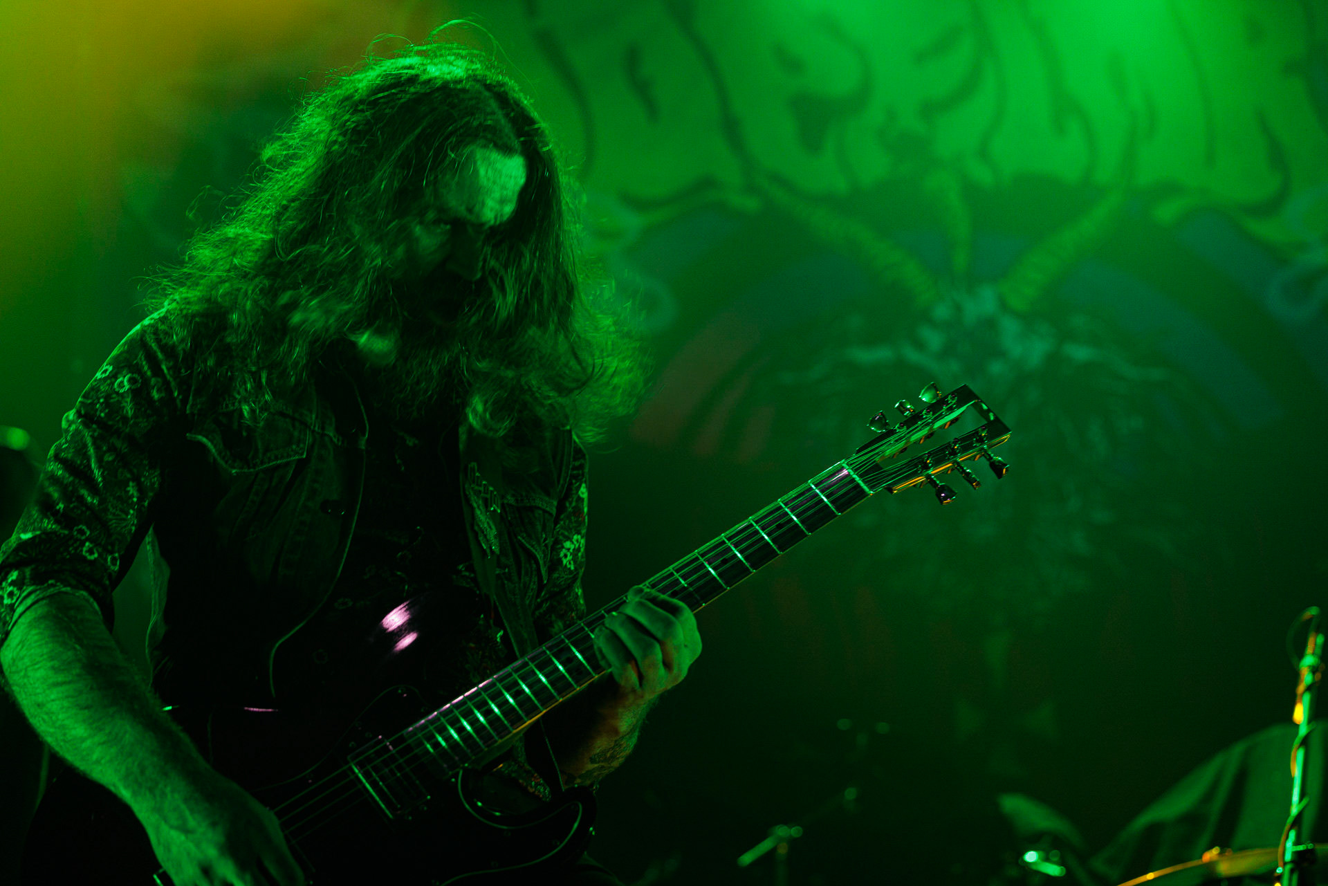 Dopelord - na warszawskim koncercie Vader w Progresji, down-tempo, stoner, metal, n/z Pawel Mioduchowski - gitara, wokal,n/z Grzegorz Pawłowski - gitara prowadząca,n/z Piotr Zin - gitara basowa, wokal,n/z Tomasz Walczak - perkusja,Left Hand Sounds, Knock Out Productions, Massive Music,fot. Andrzej Wasilkiewicz/Reporter