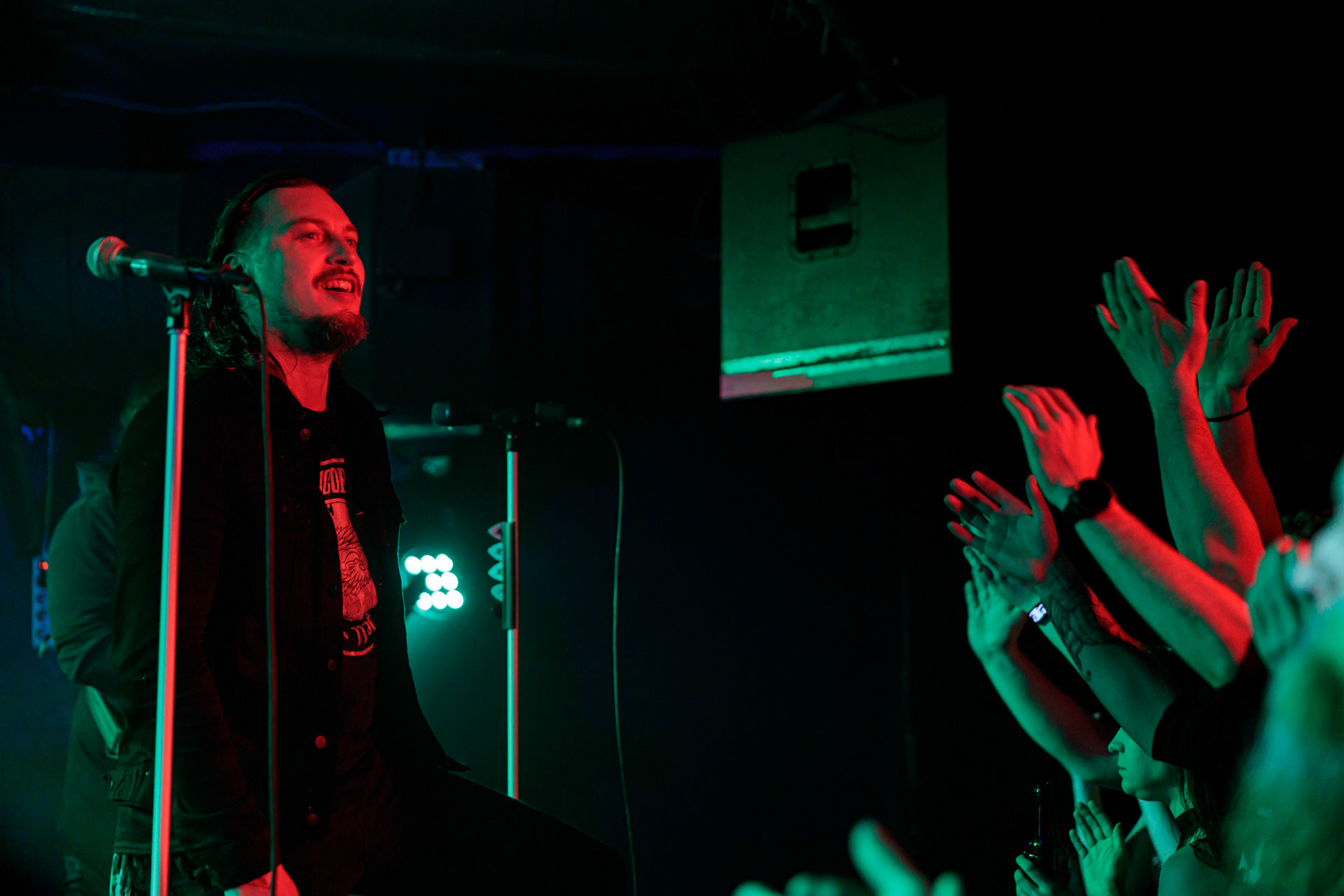 25.04.2022 DAGOBA - koncert warszawska Hydrozagadka, Dagoba francuski industrialmetal, groovemetal, Ecdysis By Night Tour 2022 produkcja Knock Out Productionsfot. Andrzej Wasilkiewicz/Reporter