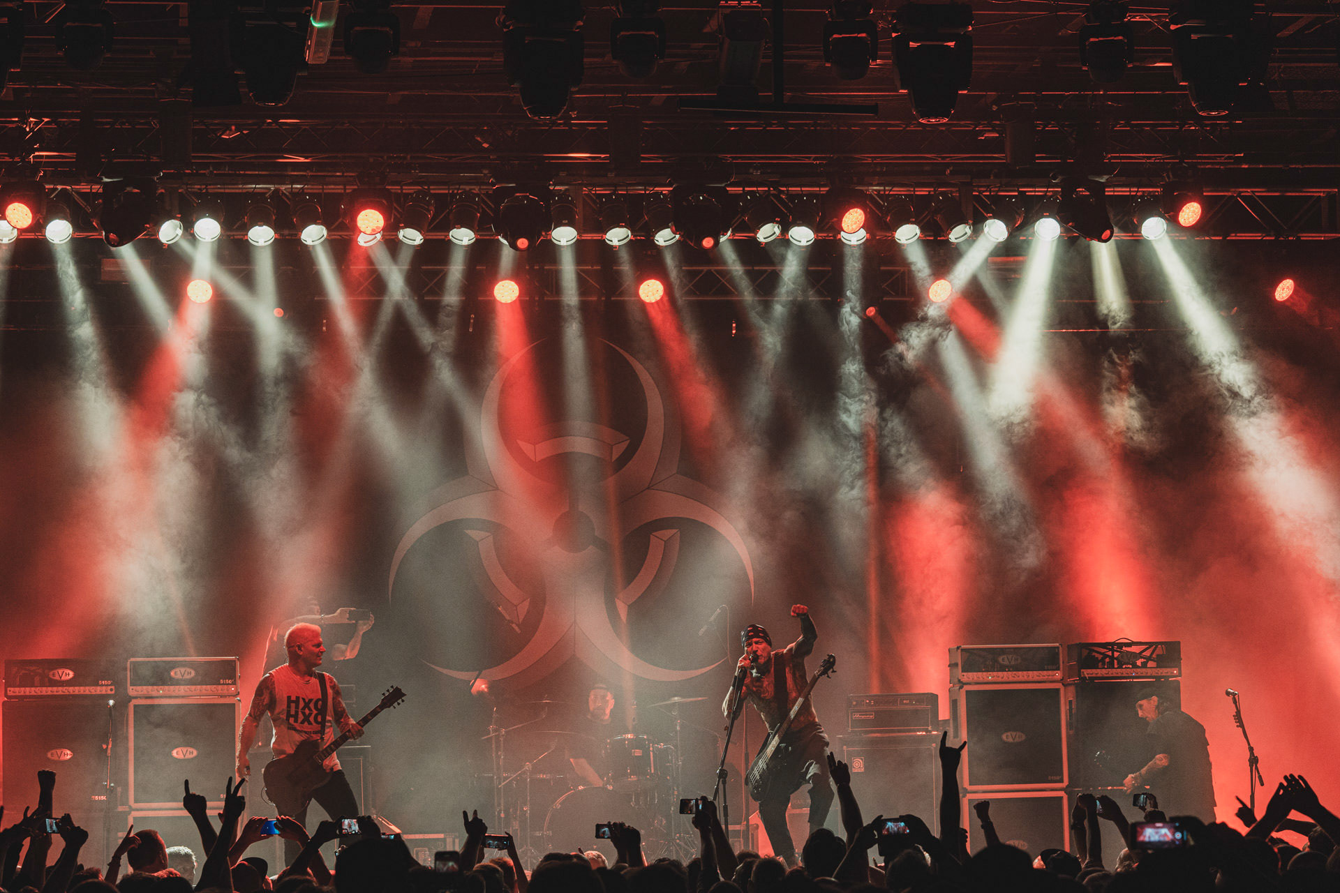 8.08.2023 BIOHAZARD - Warszawa klub Progresja,Produkcja Knock Out Productions. fot. Andrzej Wasilkiewicz/kaziq.com