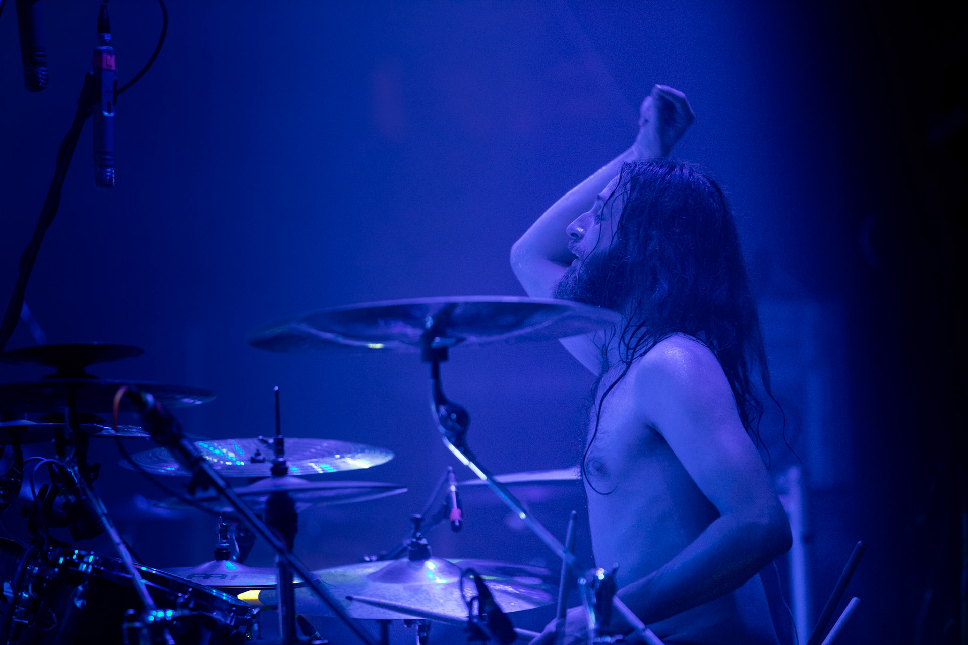 Legendy Metalu Vader - Death Metal - koncert Legendy Metalu w warszawskiej Progresji, 
Peter: Guitar + Vocals
Pajak: Guitar
Hal: Bass
James: Drums
fot. Andrzej kaziq Wasilkiewicz/Reporter