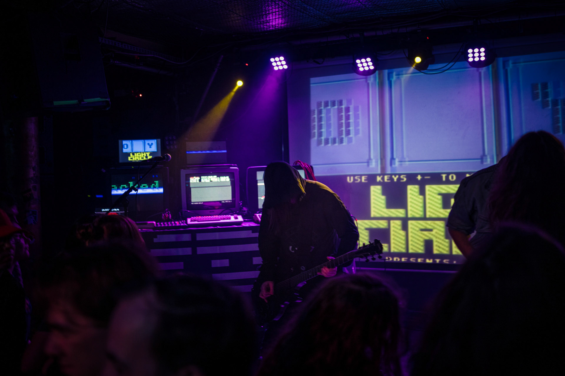 2023.02.24 - Master Boot Record - Rome, Italy band. I am a 486DX-33MHz-64MB processing avant-garde chiptune, synthesized heavy metal &amp; classical symphonic music. Synthesized, Dehumanized.Winiary Bookings, Hydrozagadka, Warszawa. Fot. Andrzej Wasilkiewicz/Reporter