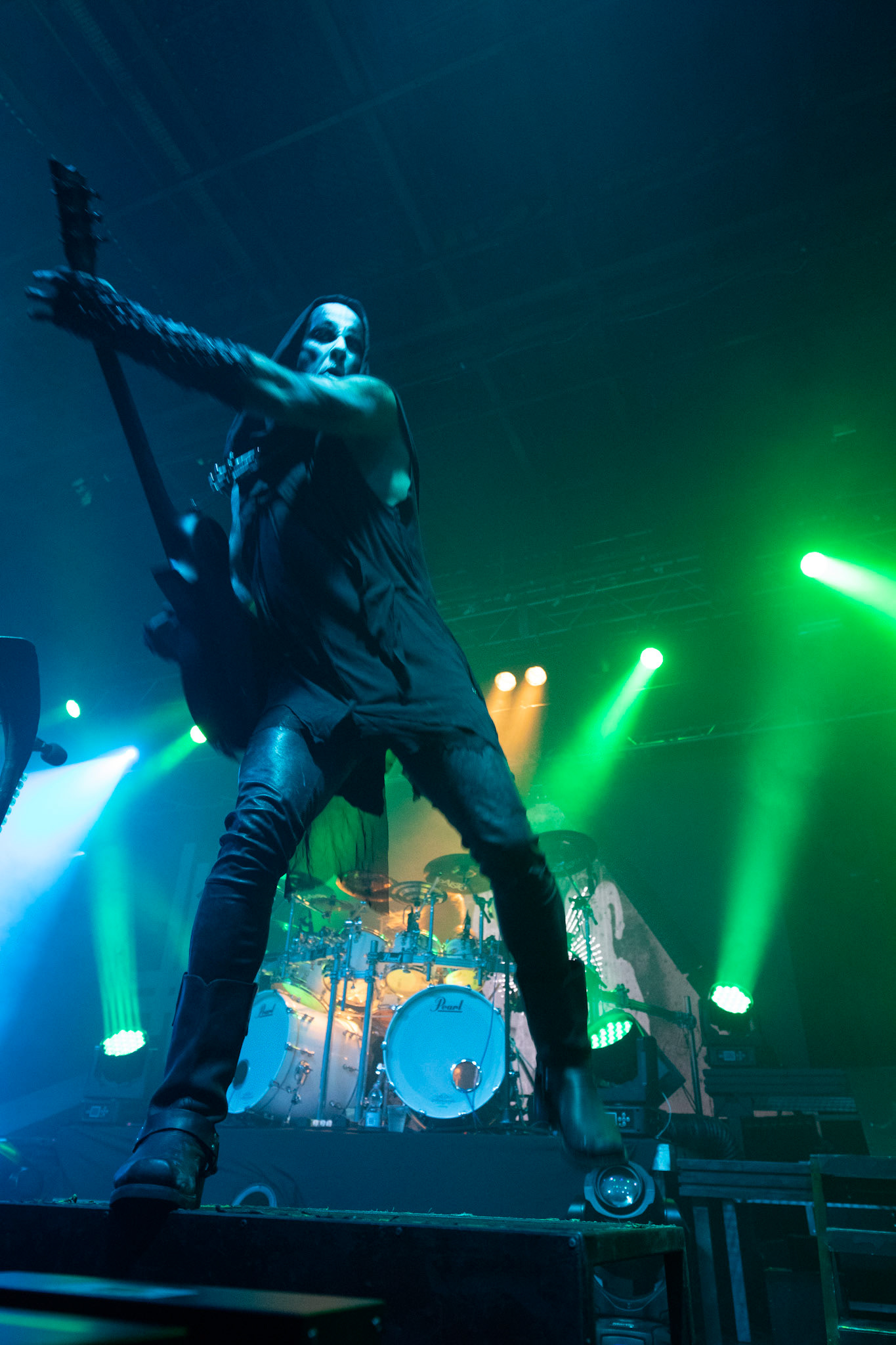 14.12.2018r. Behemoth koncert Merry Christless - Warszawa Progresja, Adam "Nergal" Darski – gitara, wokal prowadzący, 
Zbigniew "Inferno" Promiński – perkusja,
Tomasz "Orion" Wróblewski – gitara basowa, Patryk "Seth" Sztyber – gitara,  fot. Andrzej Wasilkiewicz/Reporter