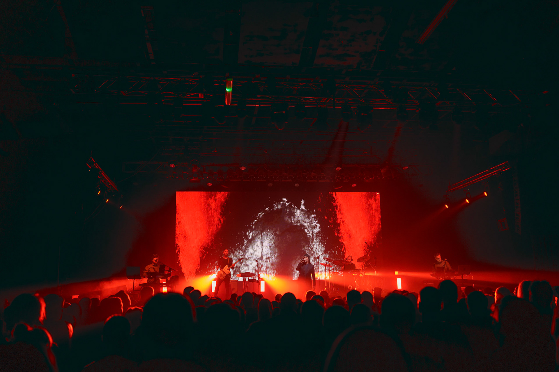 2023.11.19 LAIBACH - koncert warszawska Progresja,  Produkcja Knock Out Productions. fot. Andrzej Wasilkiewicz/Reporter