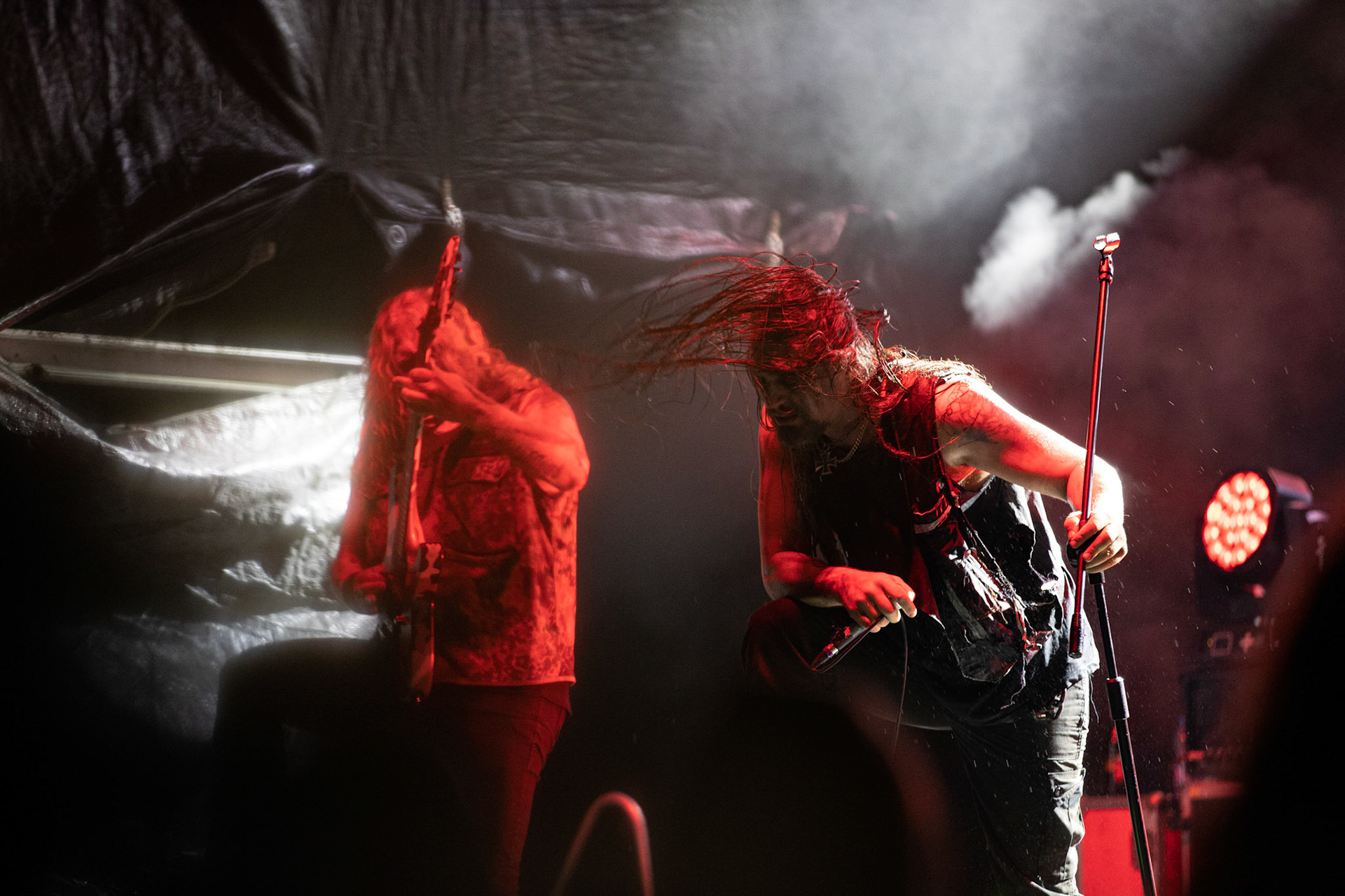 Marduk, koncert w ramach Blitzkrieg MMXX warszawska Progresja, black metal, Szwecja, Massive Music Rock The Nation America.fot. Andrzej kaziq Wasilkiewicz/Reporter