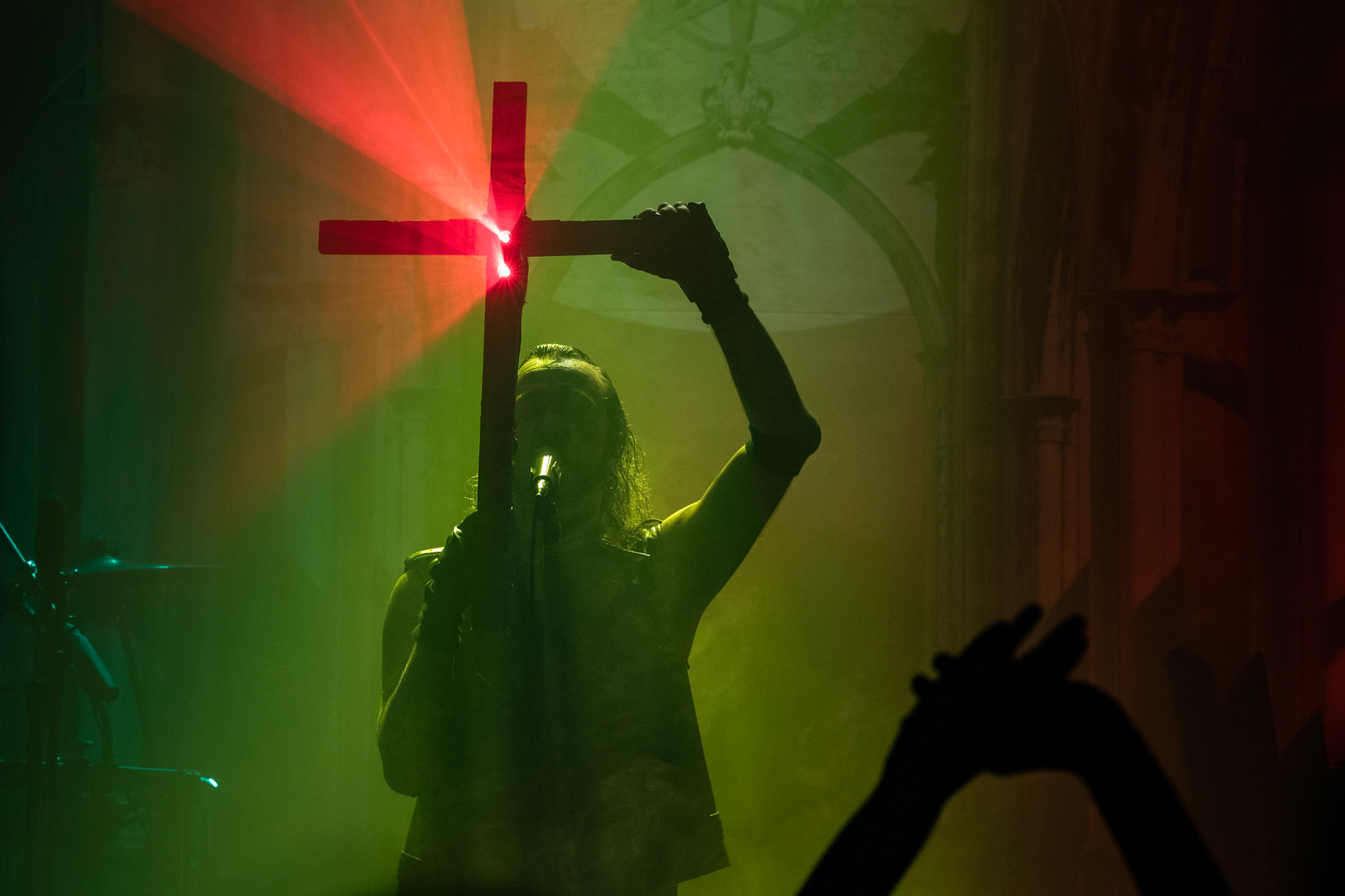 25.11.2019 Warszawa Klub Progresja Europejska Trasa Moonspell z Rotting Christ 2019
koncert Moonspell
N/z Fernando Langsuyar Ribeiro wokal  
N/z Ricardo Amorim gitara  
N/z Pedro Passionis Paixăo instrumenty klawiszowe  
N/z Miguel Mike Gaspar perkusja  
N/z Aires Pereira gitara basowa 
fot. Andrzej Wasilkiewicz/REPORTER