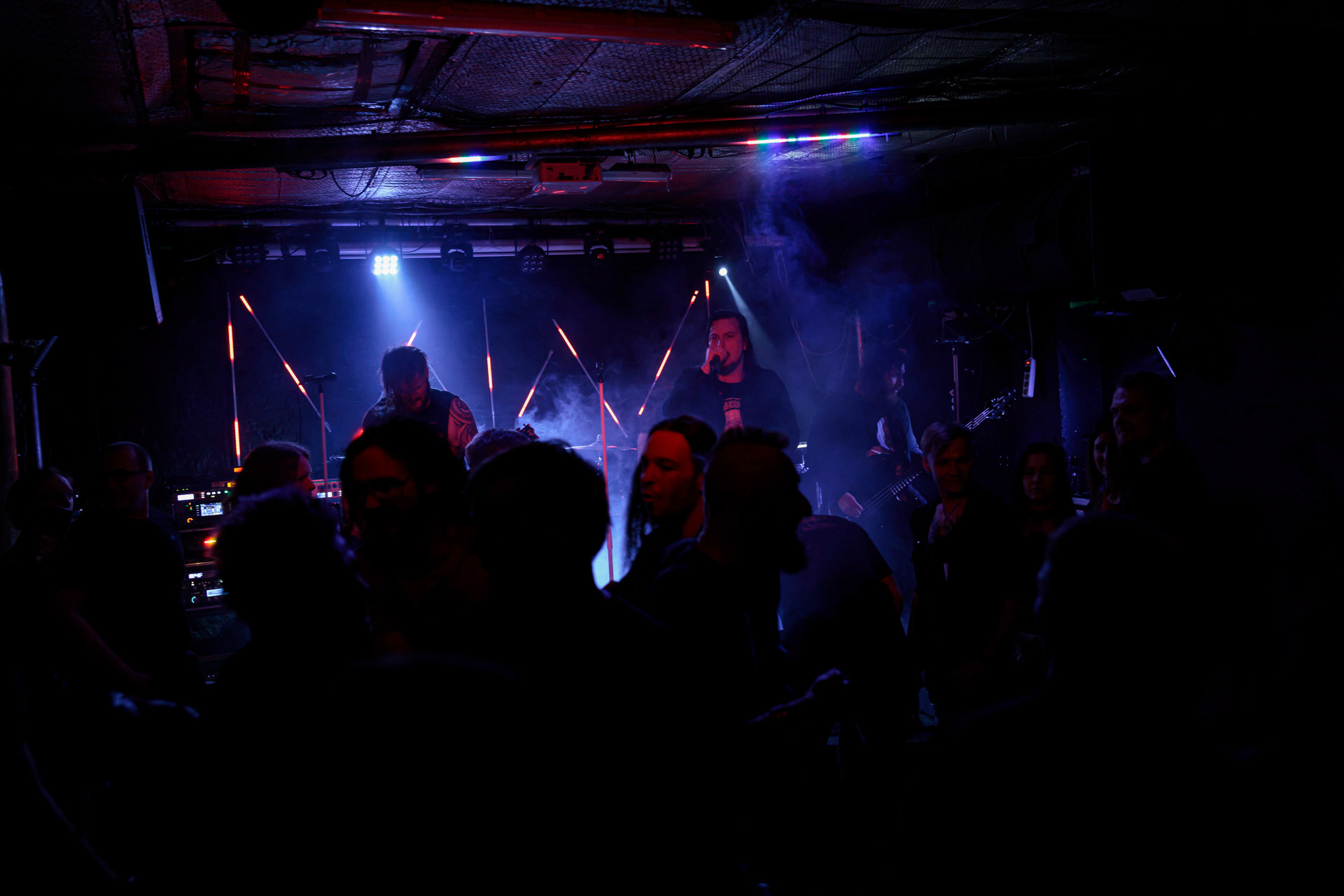 25.04.2022 DAGOBA - koncert warszawska Hydrozagadka, Dagoba francuski industrialmetal, groovemetal, Ecdysis By Night Tour 2022 produkcja Knock Out Productionsfot. Andrzej Wasilkiewicz/Reporter