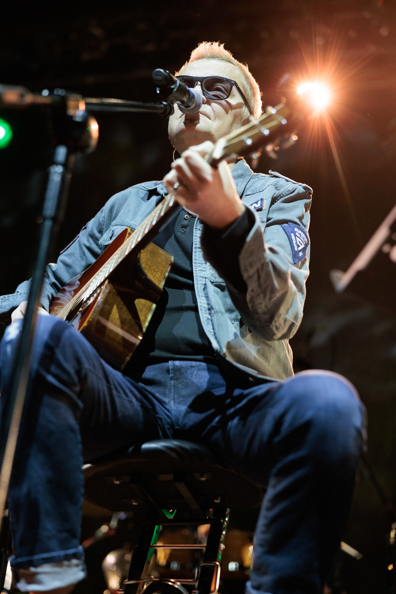 20.02.2022 Wilki 30lat akustycznie - Mija okragle 30 lat od czasu wydania debiutanckiej plyty “Wilki”.Koncert w warszawskiej Progresji. n/z Robert Gawlinskifot. Andrzej Wasilkiewicz/Reporter