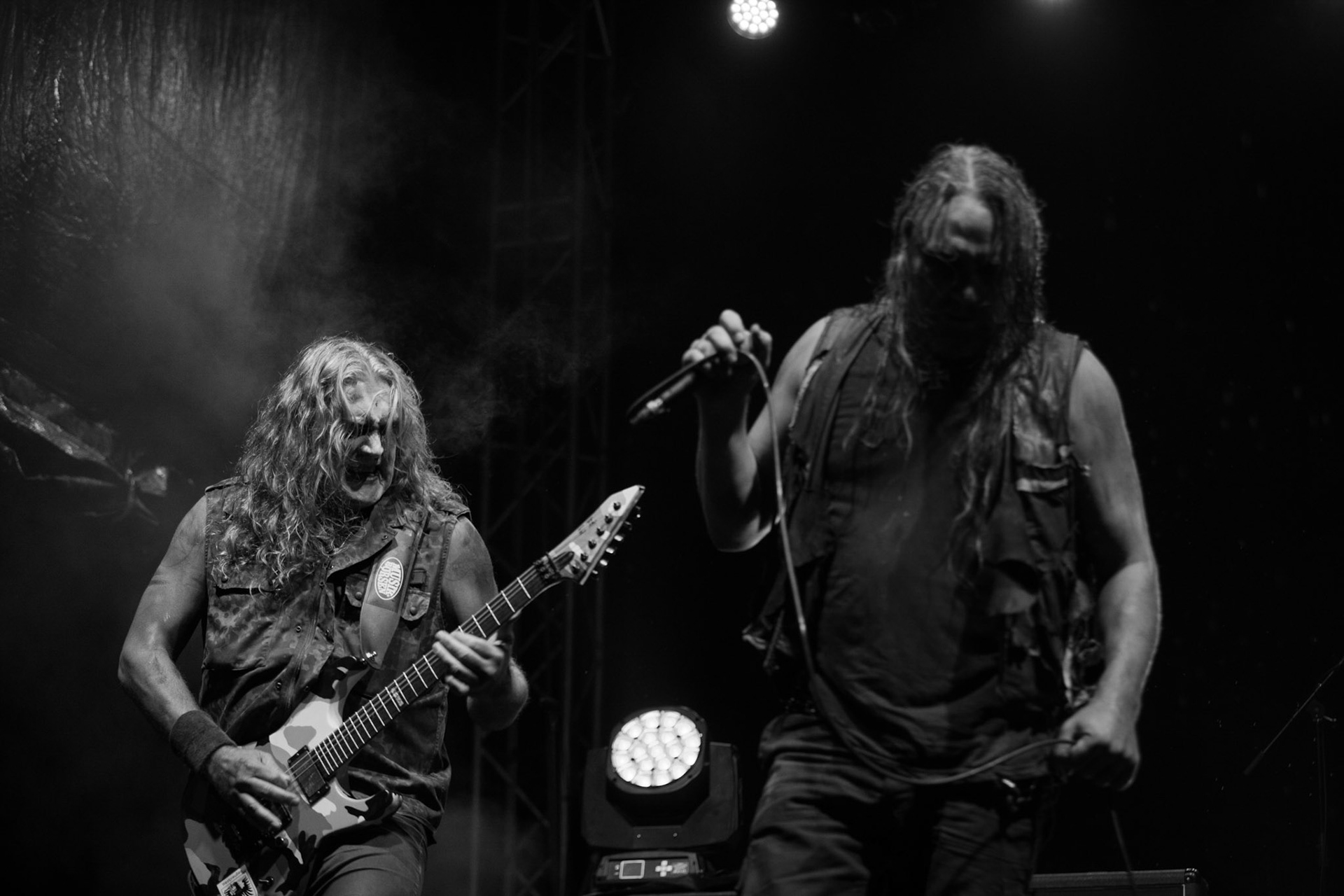 Marduk, koncert w ramach Blitzkrieg MMXX warszawska Progresja, black metal, Szwecja, Massive Music Rock The Nation America.fot. Andrzej kaziq Wasilkiewicz/Reporter