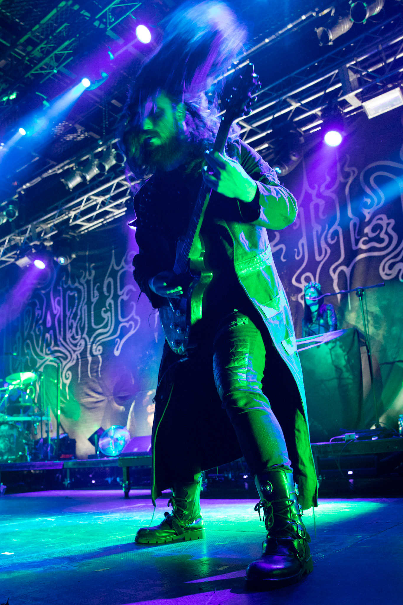 CRADLE OF FILTH - UK. black metal, metal symfoniczny, metal gotycki,
Dani Filth - Vocals,
Martin Skaroupka - Drums, Keyboards and Orchestrations,
Daniel Firth - Bass,
Richard Shaw - Guitar,  
Ashok - Guitar,  
Lindsay Schoolcraft - Narrative vocals,
Nuclear Blast Records
Knockoutprod
fot. Andrzej kaziq Wasilkiewicz/Reporter