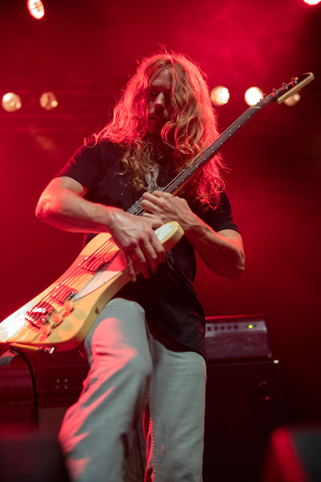 YOB - USA Eugene - Doom metal stoner metal post-metal
Mike Scheidt - wokal gitara,
Travis Foster - perkusja,
Aaron Rieseberg - bass, Produkcja Knock Out Productions, fot. Andrzej kaziq Wasilkiewicz/Reporter