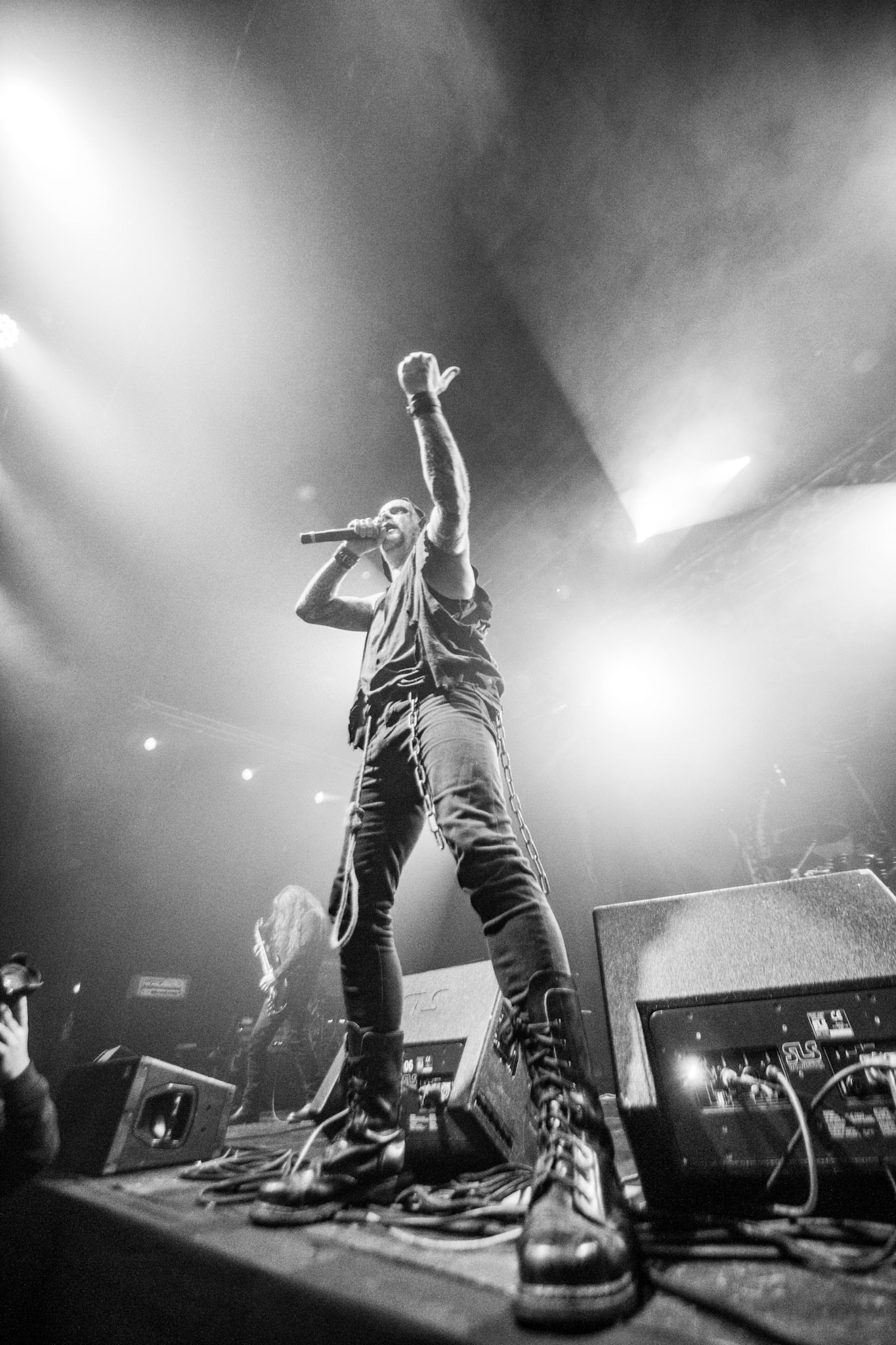 21.12.2019 Metalowa Wigilia 2019 w warszawskiej Progresji.
Koncert zespołu Primordial, irlandzki metal.
Massive Music 
fot. Andrzej Wasilkiewicz/REPORTER