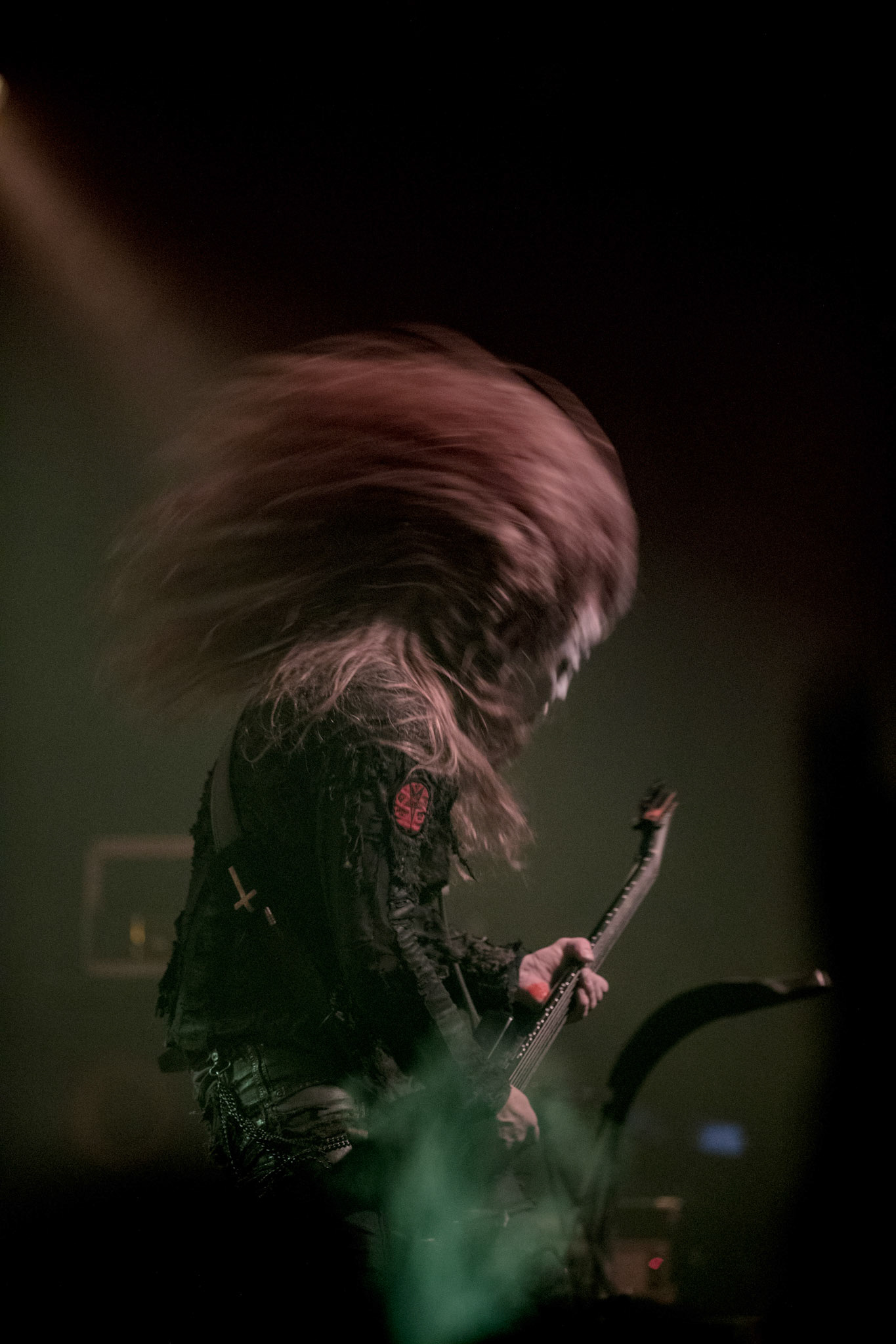 15.12.2017r. Behemoth koncert Merry Christless - Warszawa Progresja, Adam "Nergal" Darski – gitara, wokal prowadzący, 
Zbigniew "Inferno" Promiński – perkusja,
Tomasz "Orion" Wróblewski – gitara basowa, Patryk "Seth" Sztyber – gitara,  fot. Andrzej Wasilkiewicz/Reporter