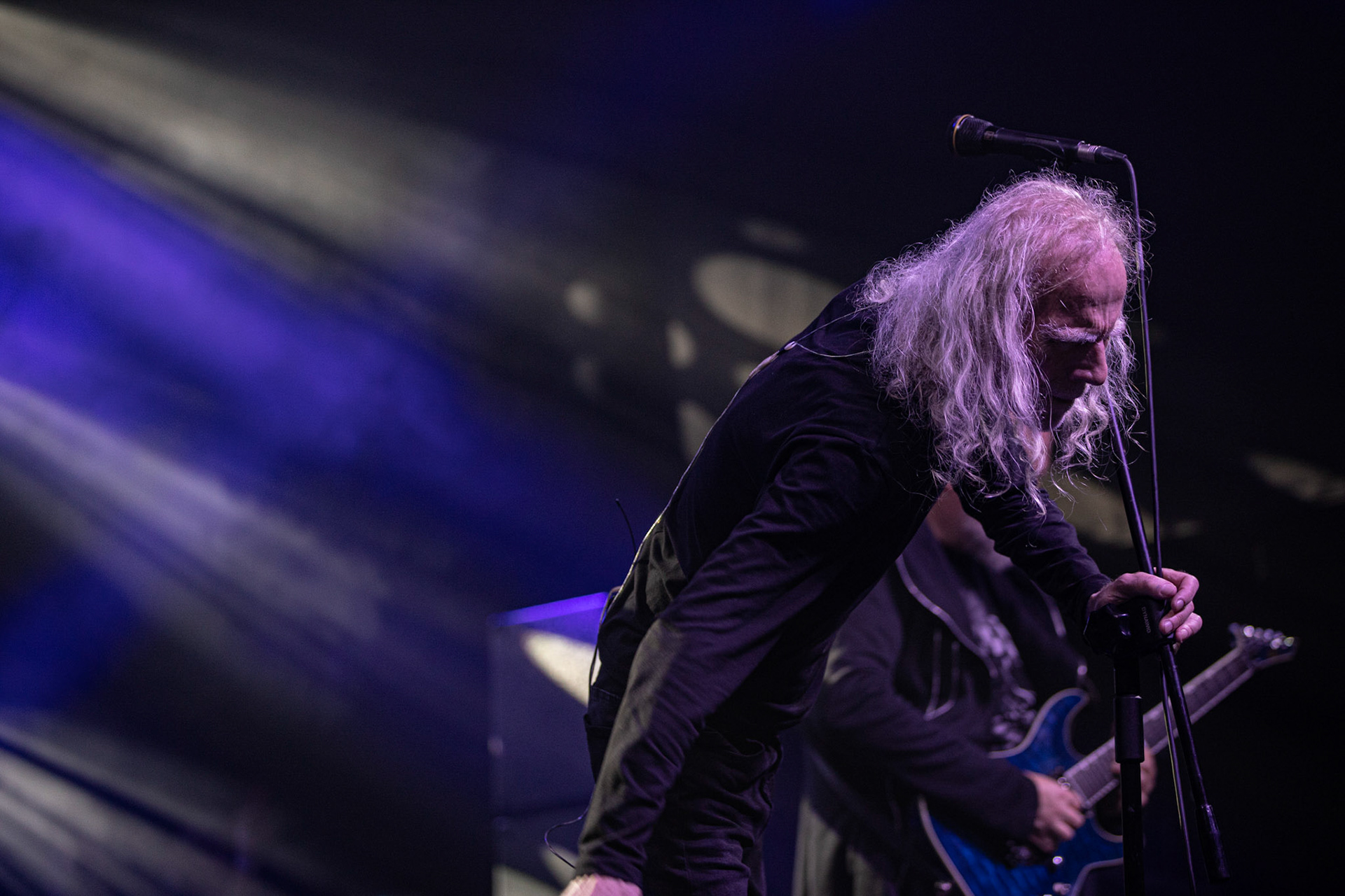 12.09.2021 - KAT i Roman Kostrzewski - koncert "Do zobaczenia w piekle" Wroclaw, Centrum Koncertowe A2.  Roman Kostrzewski - wokal,fot. Andrzej kaziq Wasilkiewicz