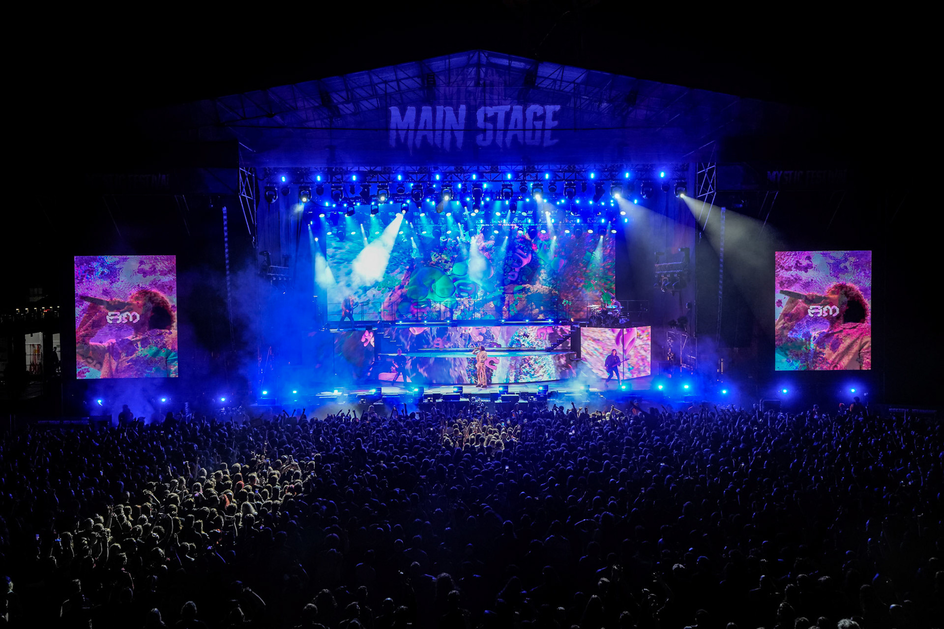 8.06.2024 BRING ME THE HORIZON - Mystic Festival 2024 Gdansk. Dzień trzeci. fot. Andrzej Wasilkiewicz/Reporter