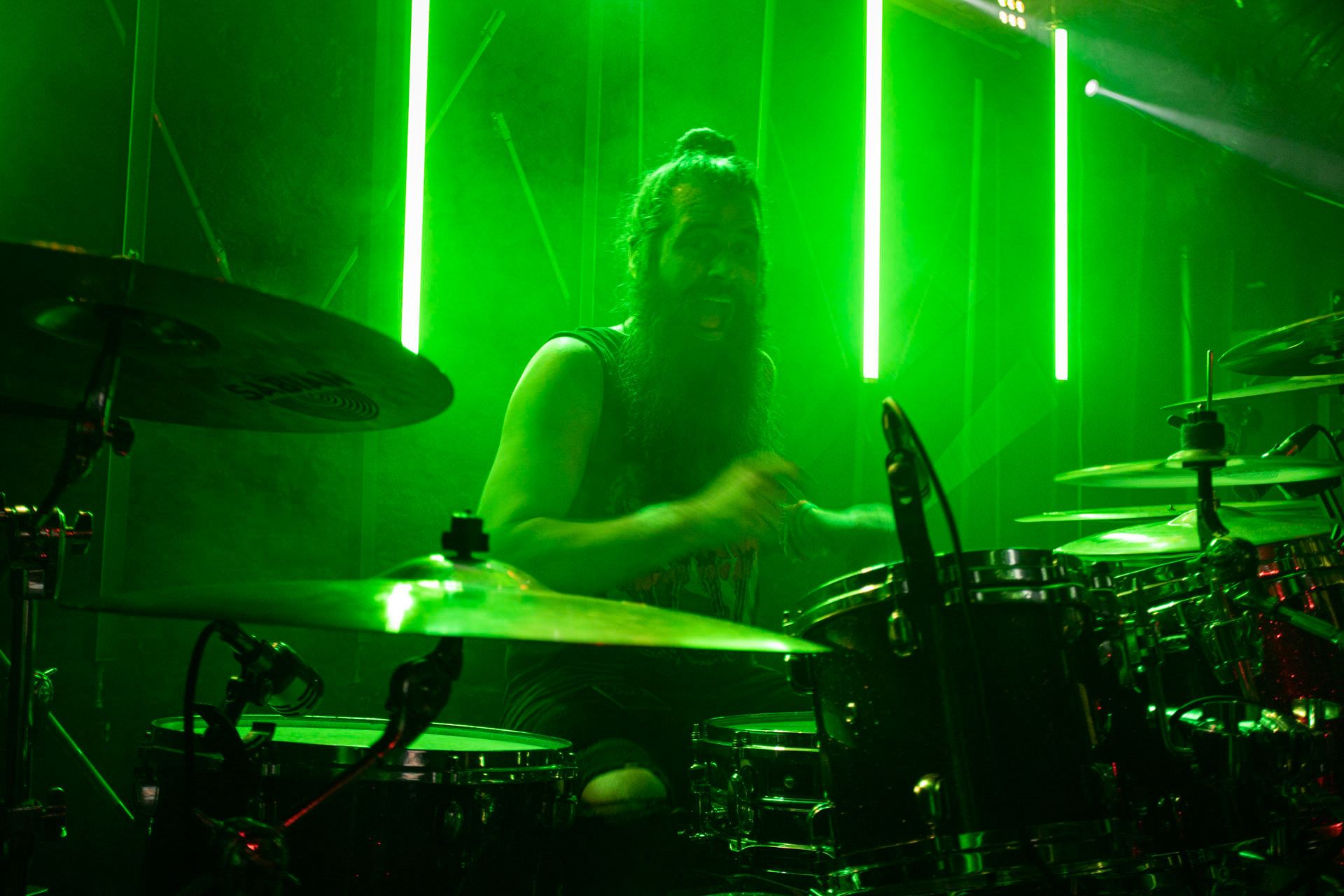 13.09.2022 VOYAGER - Warsaw pop/prog/power/rock/metal.Danny Estrin - Lead Vocals/Keys/Programming,Simone Dow - Guitars,Alex Canion - Bass/Backing Vocals,Scott Kay - Guitars,Ashley Doodkorte - Drums,Produkcja Knock Out Productions,Hydrozagadkafot. Andrzej Wasilkiewicz/kaziq.com