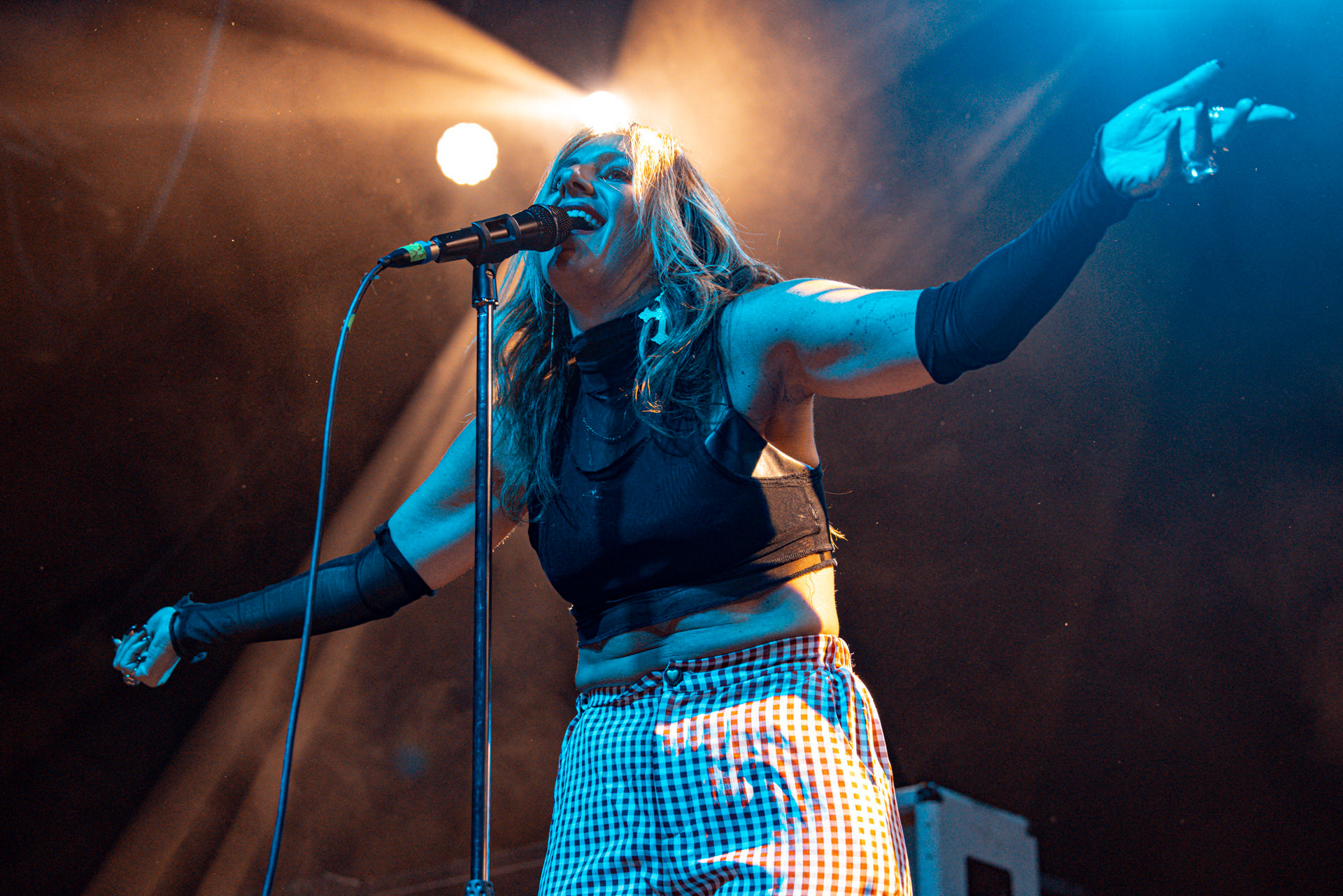 6.05.2022 koncert SHELF LIVES w warszawskim klubie Progresja,podczas europejskiej trasy koncertowej Skunk Anansie 25LIVE w ramach obchodow 25-lecia dzialalnosci, brytyjskie ikony rocka. fot. Andrzej Wasilkiewicz/Reporter