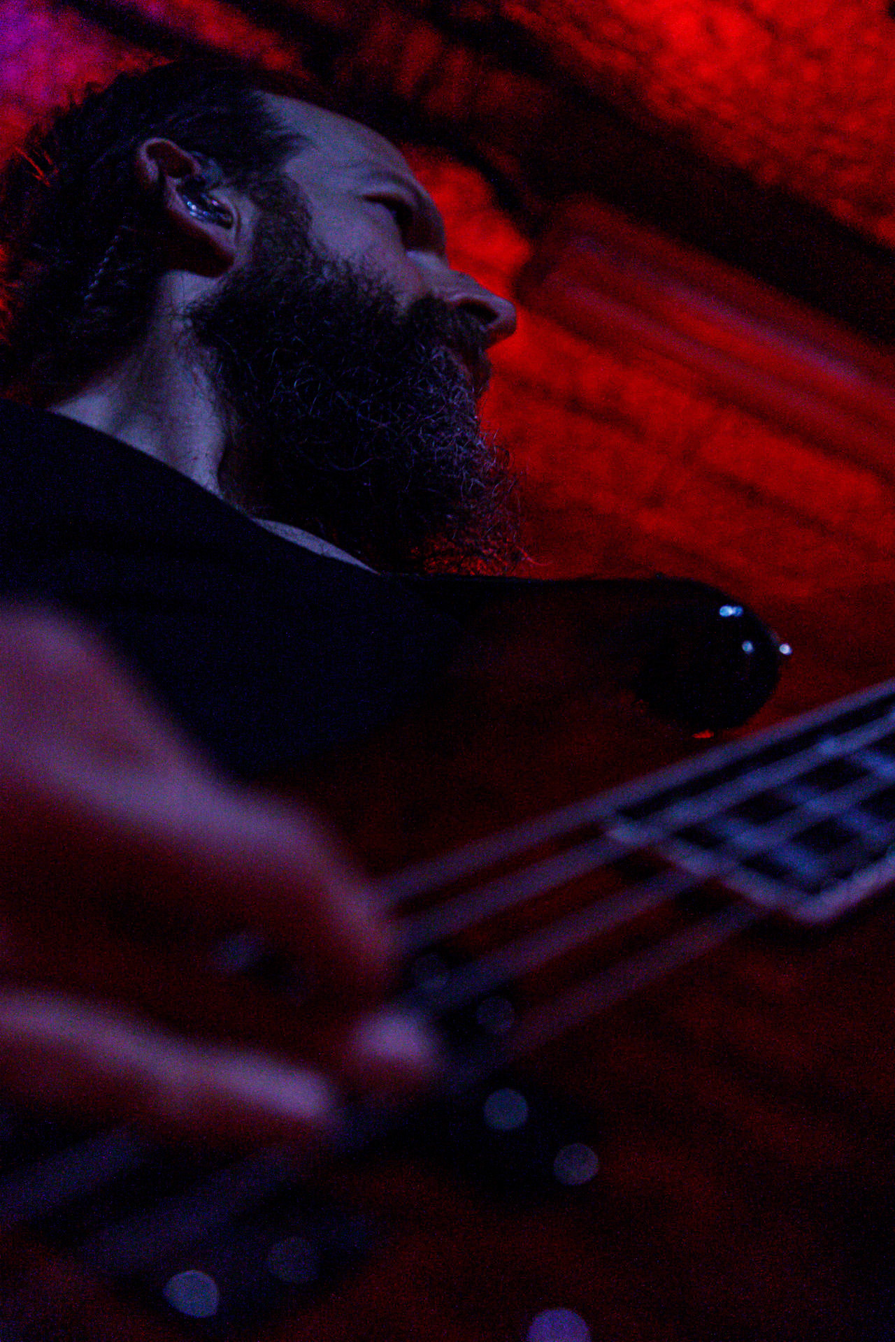 7.07.2022 - HIGH ON FIRE - legenda sceny stoner/doom z Mattem Pikem na czele, koncert w warszawskiej Hydrozagadce.n/z Matt Pike – gitara, wokal,n/z Jeff Matz – gitara basowa,n/z Coady Willis - perkusja,Doom metal, stoner metal, sludge metal, thrash metal.Produkcja WiniaryBookings. fot. Andrzej Wasilkiewicz/Reporter