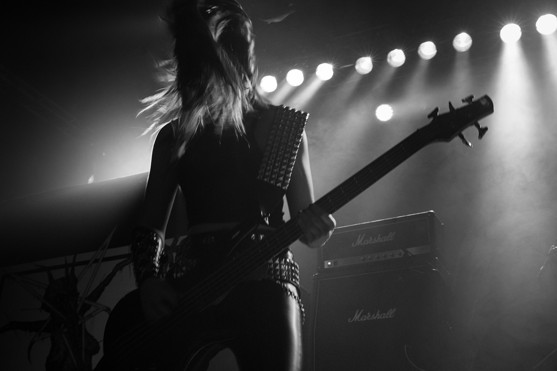 15.12.2019 koncert szwajcarów z Hellhammer: Triumph of Death, Merry Christless 2019, Warszawa Klub Progresja,
zespół Thomasa Gabriela Fishera, black metal, death metal, 
n/z Thomas Gabriel Fisher wokal gitara,
n/z Mia Wallace gitara basowa,
n/z Michael Zech gitara, wokal,
n/z Alessandro Commerio perkusja,
n/z Adam Nergal Darski wokal,
New Aeon Musick, Knock Out Productions
fot. Andrzej Wasilkiewicz/REPORTER