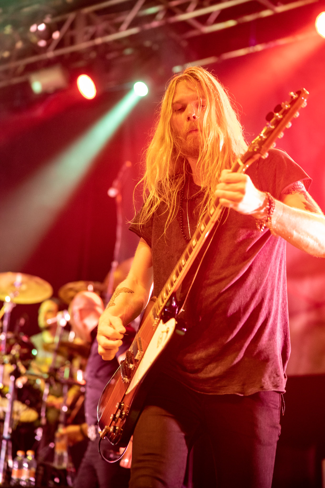 SOEN - Szwecja, rock progresywny, progmetal.  Stefan Stenberg – Bass
Cody Ford – Guitar
Lars Åhlund – Keys, guitar
Joel Ekelöf – Vocals
Martin Lopez – Drums, percussion
Knock Out Productions
Progresja Warszawa. fot. Andrzej Wasilkiewicz/Reporter