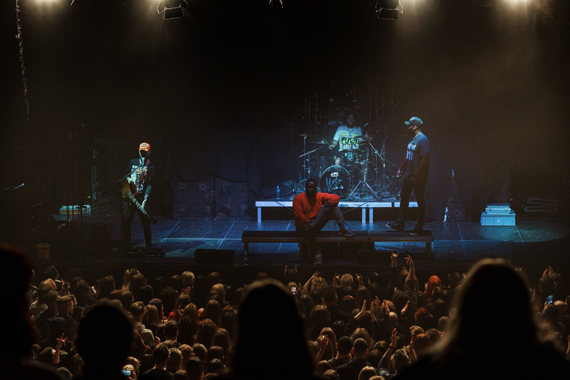 2023.02.10 Oxymorrons - USA - to amerykanski alternatywny zespol mieszajacy style hip-hop, rock, core, noise, z Queens w stanie Nowy Jork. Winiary Bookings. Fot. Andrzej Wasilkiewicz/Reporter