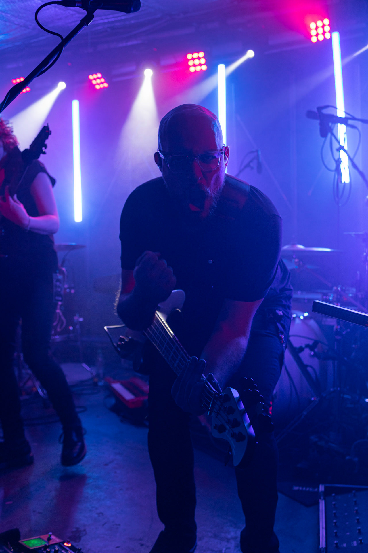 13.09.2022 VOYAGER - Warsaw pop/prog/power/rock/metal.Danny Estrin - Lead Vocals/Keys/Programming,Simone Dow - Guitars,Alex Canion - Bass/Backing Vocals,Scott Kay - Guitars,Ashley Doodkorte - Drums,Produkcja Knock Out Productions,Hydrozagadkafot. Andrzej Wasilkiewicz/kaziq.com