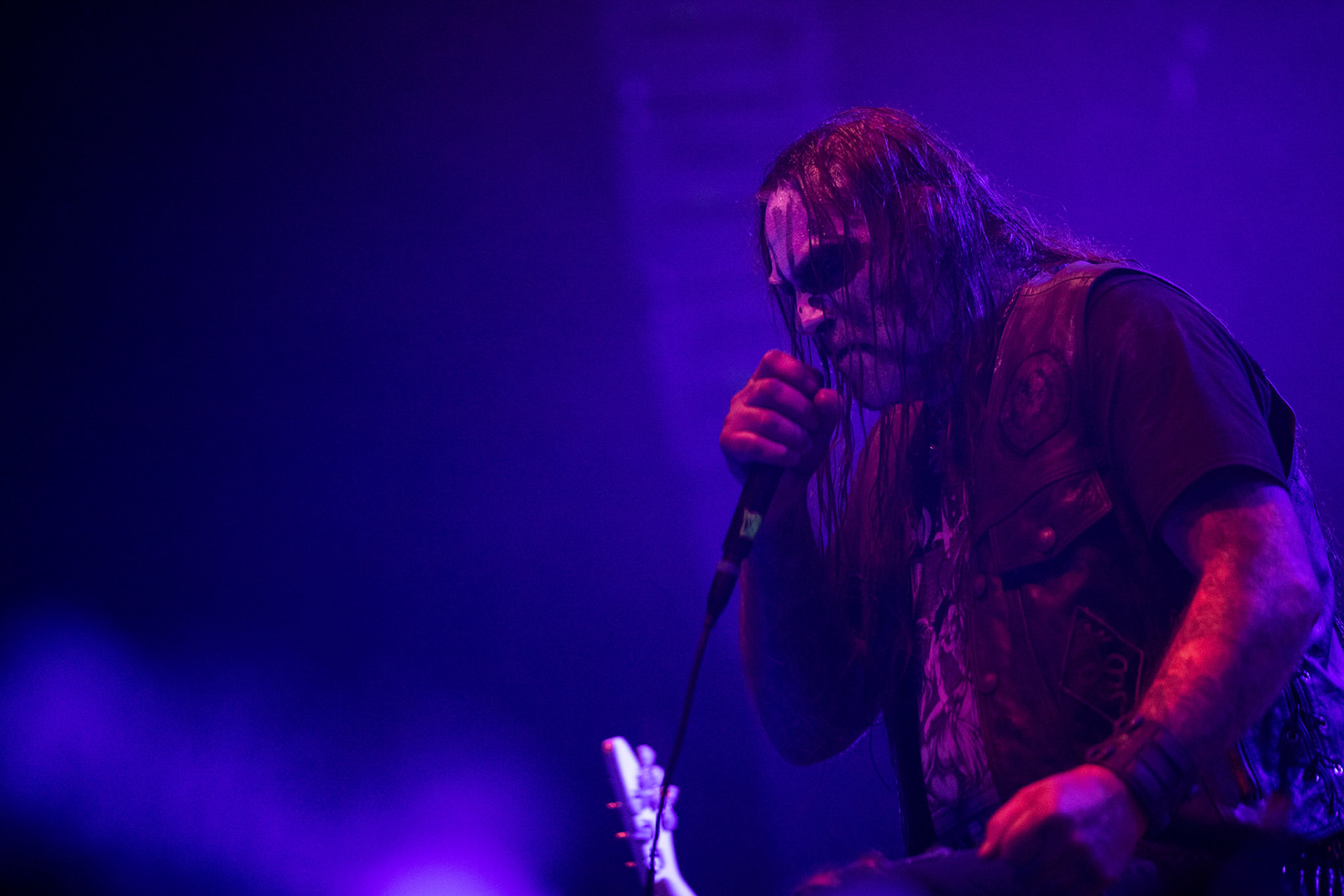 WHOREDOM RIFE - Norwegia - black metal,
koncert w Warszawskiej Progresji w ramach trasy Ecclesia Diabolica Baltica.
fot. Andrzej Wasilkiewicz/Reporter