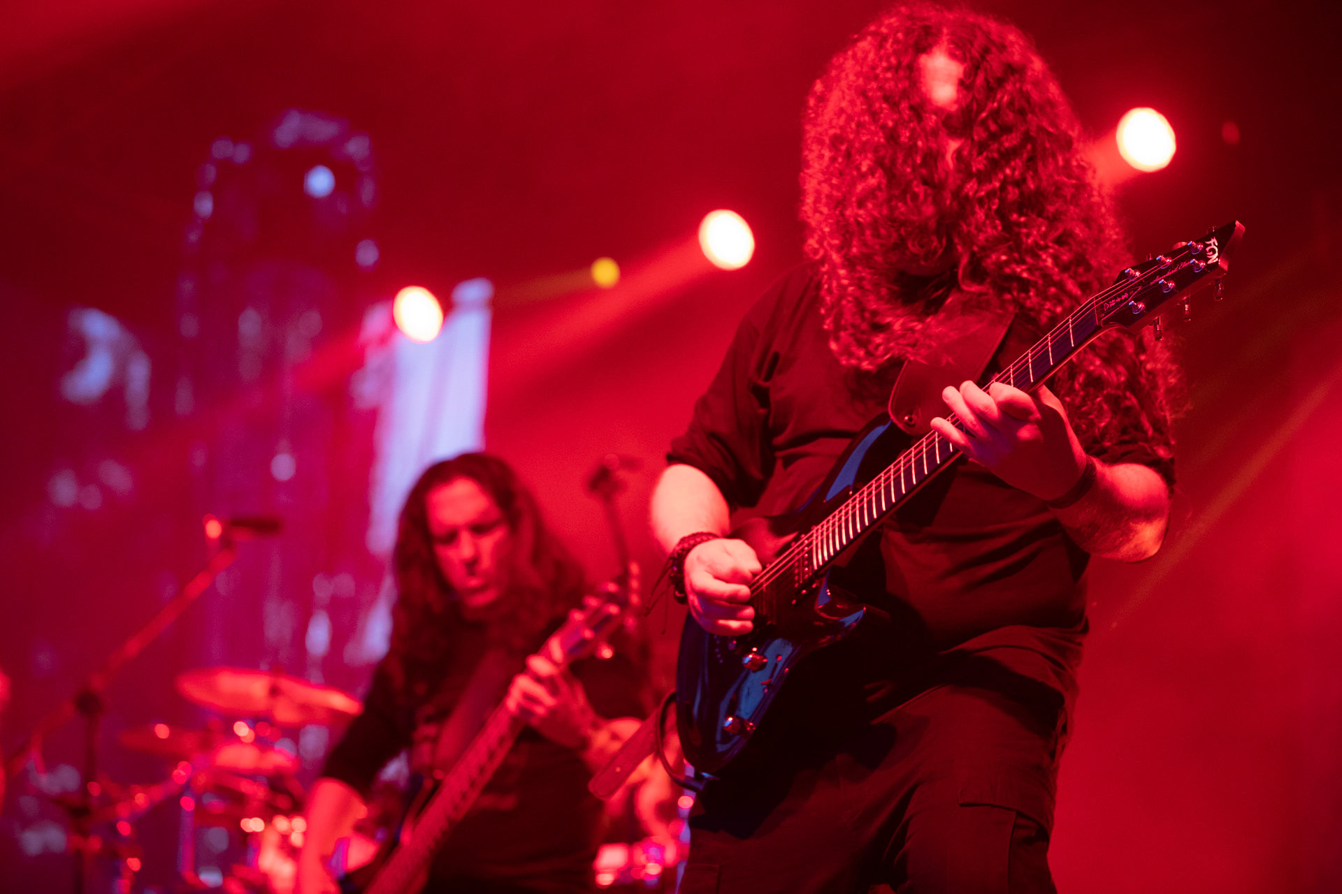 31.082021 KAT &amp; Roman Kostrzewski - koncert warszawska Progresja,Gramy do Woli,Jacek Hiro – gitaraFot. Andrzej Wasilkiewicz/Reporter