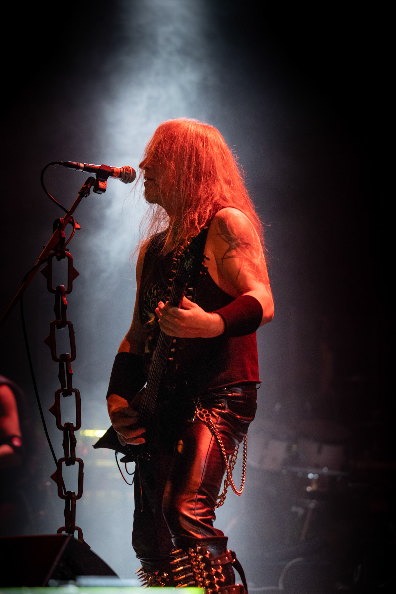 Legendy Metalu Vader - Death Metal - koncert Legendy Metalu w warszawskiej Progresji, 
Peter: Guitar + Vocals
Pajak: Guitar
Hal: Bass
James: Drums
fot. Andrzej kaziq Wasilkiewicz/Reporter