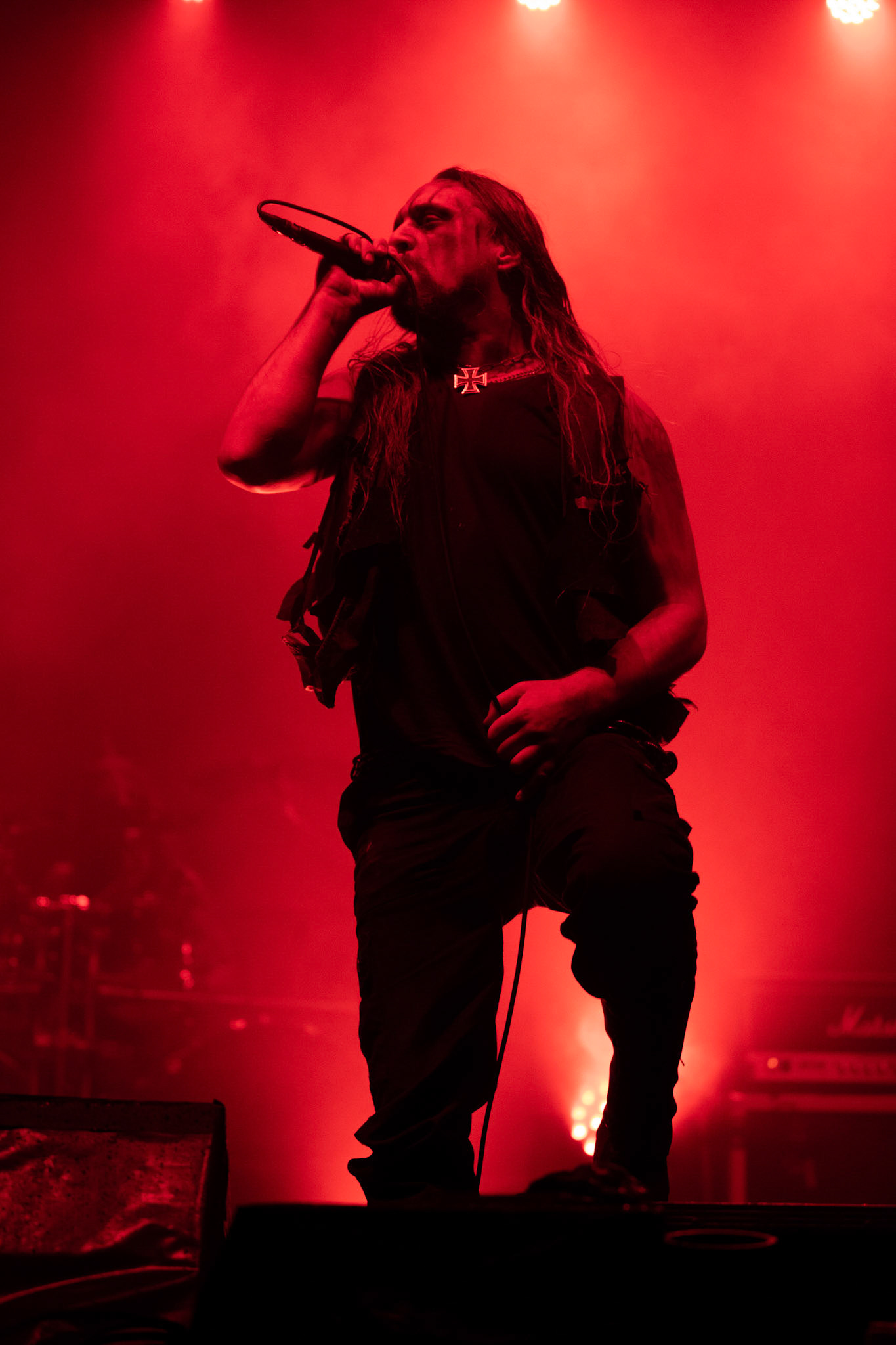 Marduk, koncert w ramach Blitzkrieg MMXX warszawska Progresja, black metal, Szwecja, Massive Music Rock The Nation America.fot. Andrzej kaziq Wasilkiewicz/Reporter