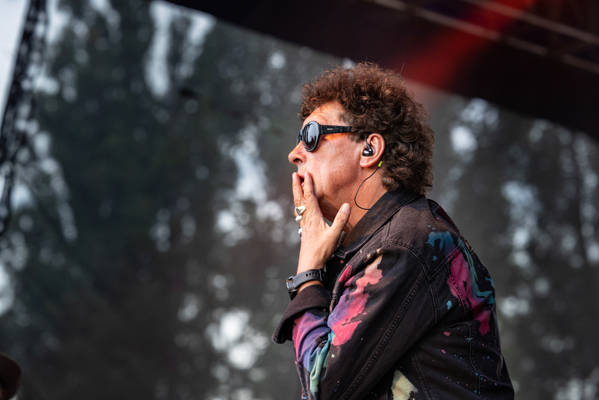 Koncerty Lady Pank w ramach urodzinowej trasy LP40 warszawska Pogresja.Gramy do Woli. Polski Rock, pop, soft rock, polska grupa rockowa z czasów PRL.n/z. Janusz Panasewicz – wokal, Fot. Andrzej kaziq Wasilkiewicz/Reporter