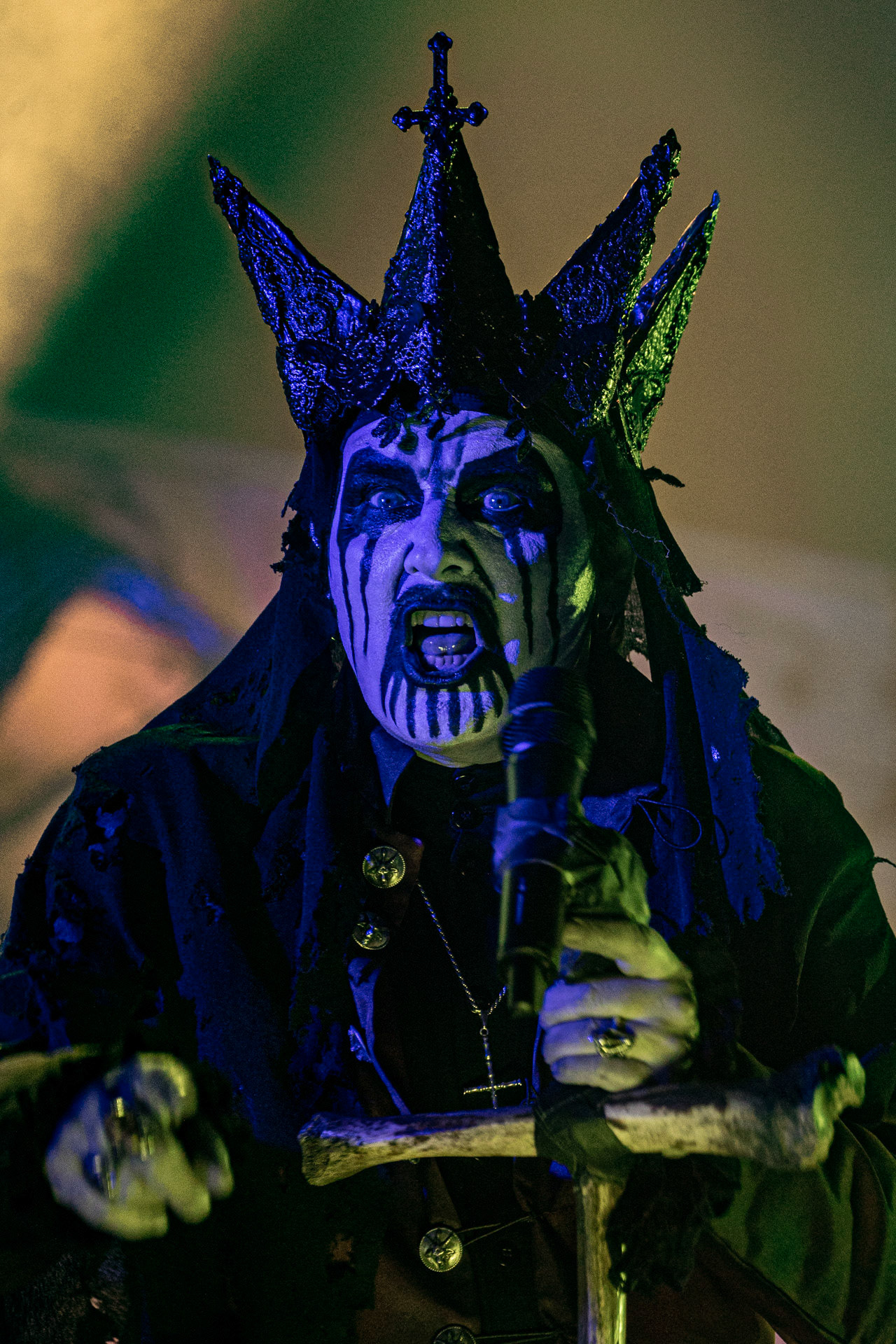 4.06.2022 Mercyful Fate Mystic Festival 2022 Gdansk. King Diamond, Kim Bendix Petersen,Mystic Coalition.fot. Andrzej Wasilkiewicz/Reporter