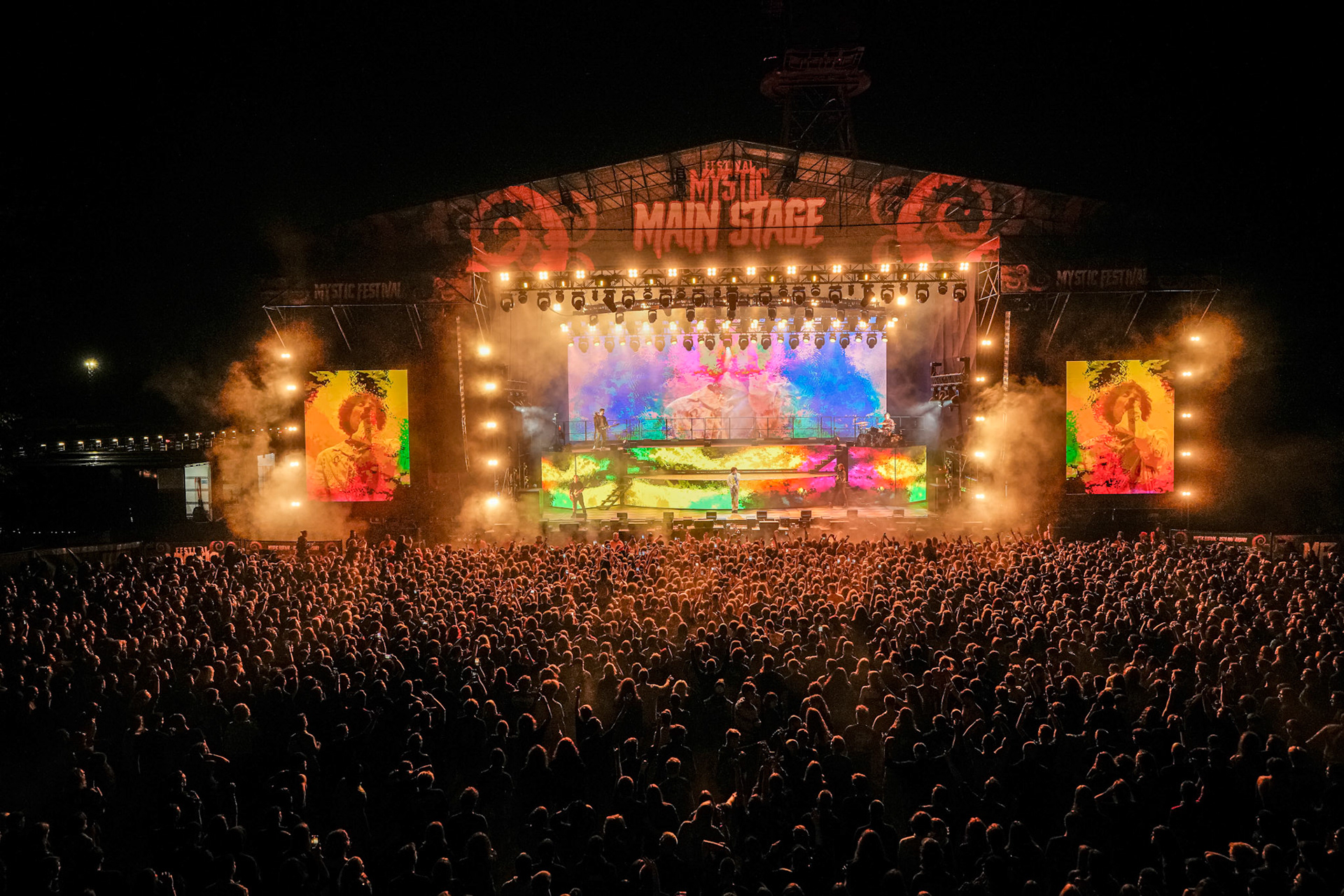 8.06.2024 BRING ME THE HORIZON - Mystic Festival 2024 Gdansk. Dzień trzeci. fot. Andrzej Wasilkiewicz/Reporter