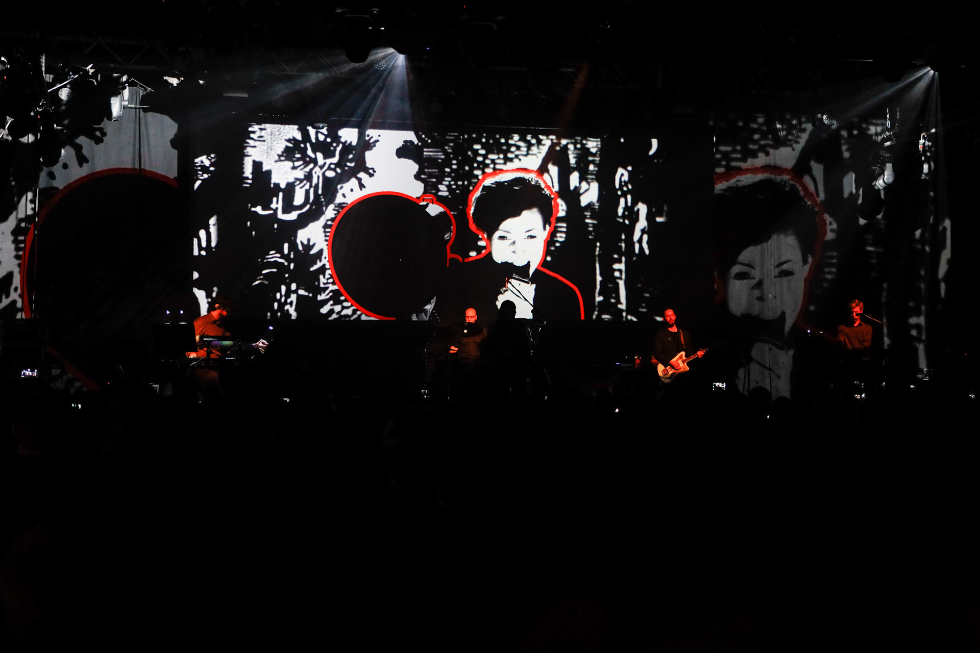 25.02.2019 LAIBACH - koncert warszawska Progresja,  
fot. Andrzej Wasilkiewicz/Reporter