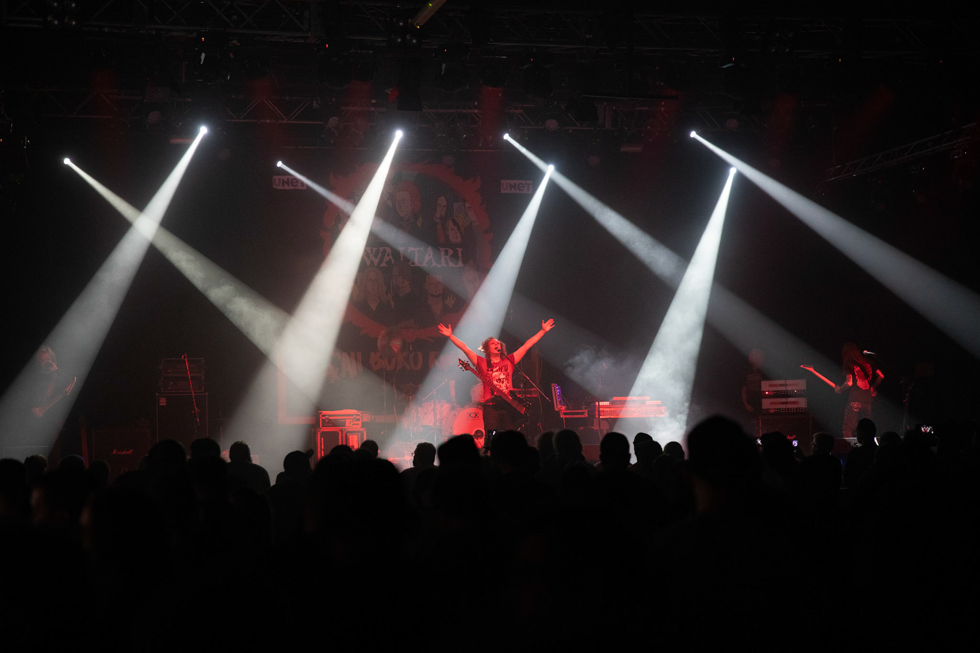 Waltari - Finlandia - Crossover Rock, punk, metal, chaos,
Kari "Kärtsy" Hatakka, 
Jariot Lehtinen, 
Sami Yli-Sirniö, 
Ville Vehviläinen, 
Jani Hölli, 
koncert w Warszawskiej Progresji w ramach trasy 25 lat All Boro Kings zespołu Dog Eat Dog.
fot. Andrzej Wasilkiewicz/Reporter