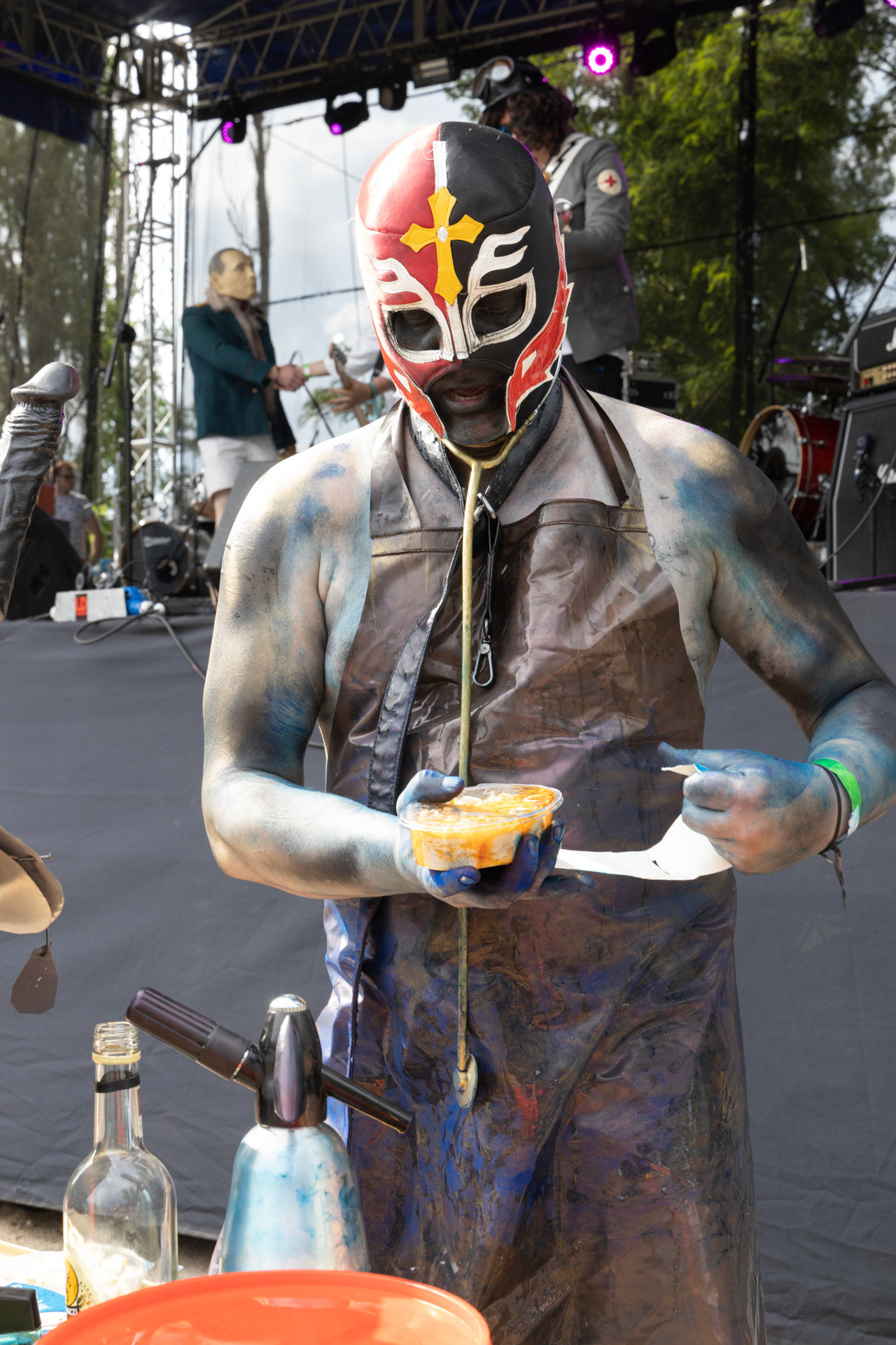 The Novorodkens i Hacrmistrz Gruczol- koncert Zacieralia w warszawskiej Progresji.Gramy Do Woli - Warszawa, Progresja.Fot. Andrzej Wasilkiewicz/Reporter