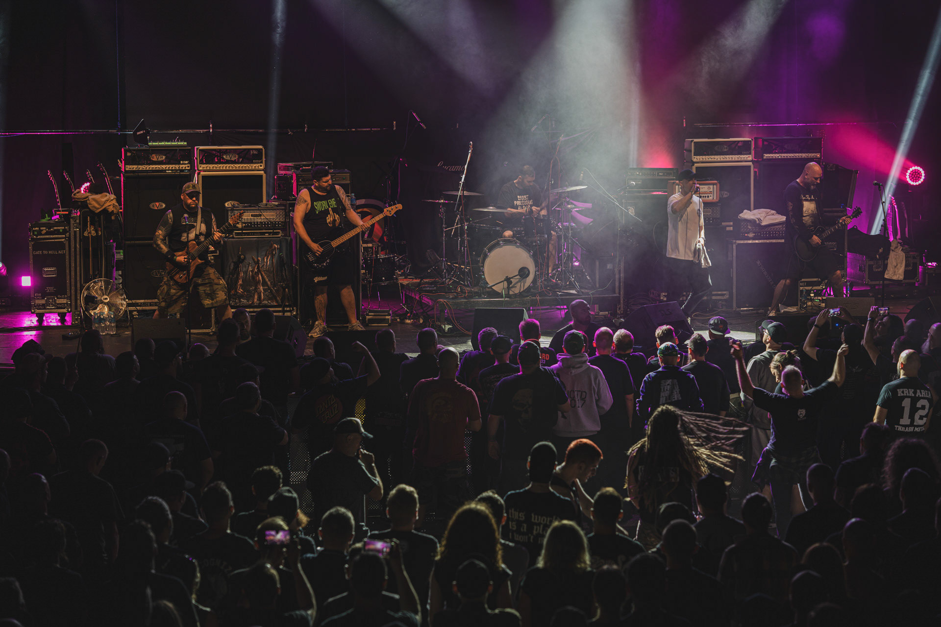 8.08.2023 SCHIZMA - Warszawa klub Progresja,Produkcja Knock Out Productions. fot. Andrzej Wasilkiewicz/kaziq.com