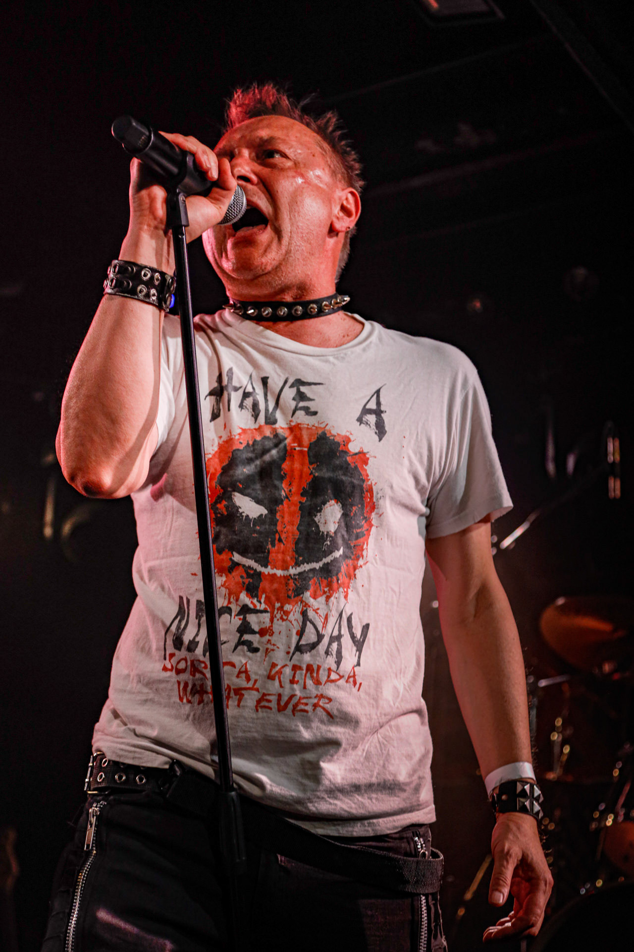 25.08.2022 TZN Xenna - warszawska grupa punkowa z frontmenem Krzysztofem Zygzakiem Chojnackim przed warszawskim koncertem The Exploited.fot. Andrzej Wasilkiewicz/Reporter