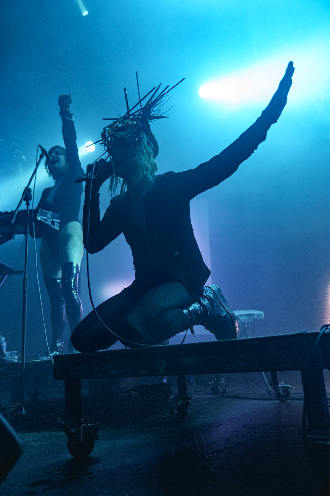 22.10.2021 Chris Corner - jako IAMX, klub Progresja, Warszawa. fot. Andrzej Wasilkiewicz/Reporter