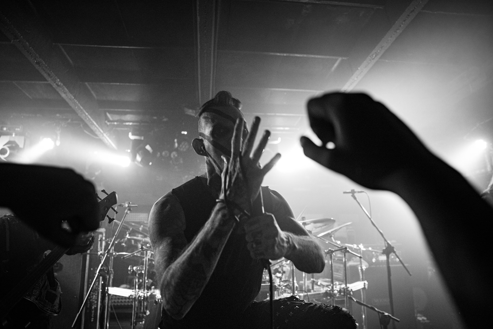 14.02.2020 Warszawa CARNIFEX (Nuclear Blast / USA) - death metal, deathcore, fot. Andrzej Wasilkiewicz/REPORTER