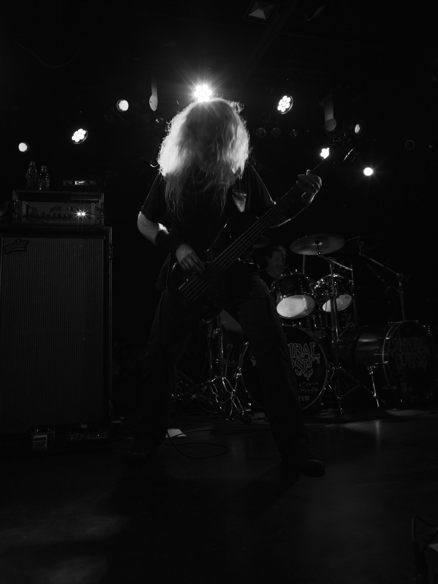 23.07.2018r. Cannibal Corpse koncert promujacy Red Before Black, Warszawa Proxima, George "Corpsegrinder" Fisher wokal
Pat O'Brien git.
Paul Mazurkiewicz perkusja
Rob Barrett git
Alex Webster bass, knockoutproduction, fot. Andrzej Wasilkiewicz/Reporter