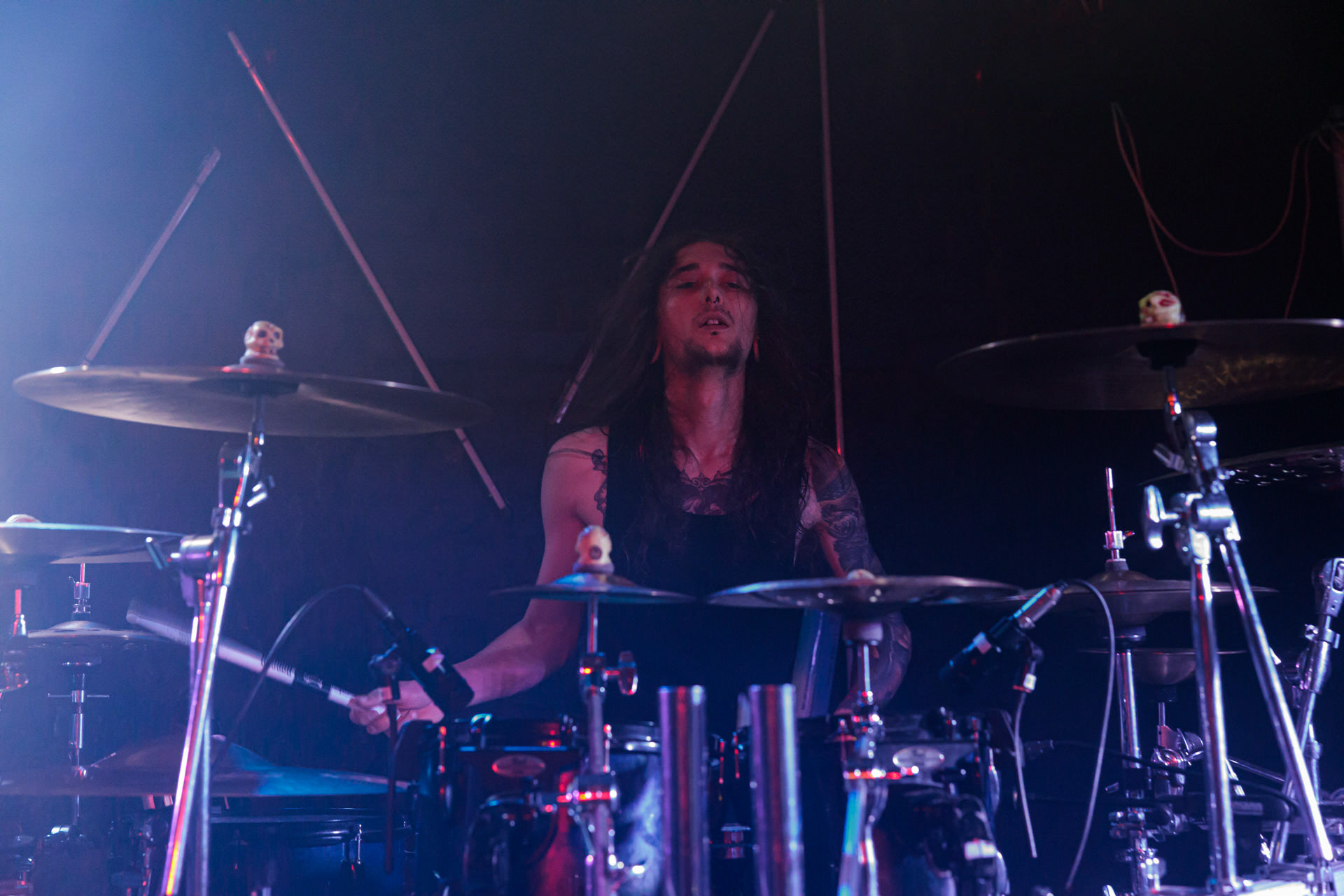 25.04.2022 DAGOBA - koncert warszawska Hydrozagadka, Dagoba francuski industrialmetal, groovemetal, Ecdysis By Night Tour 2022 produkcja Knock Out Productionsfot. Andrzej Wasilkiewicz/Reporter