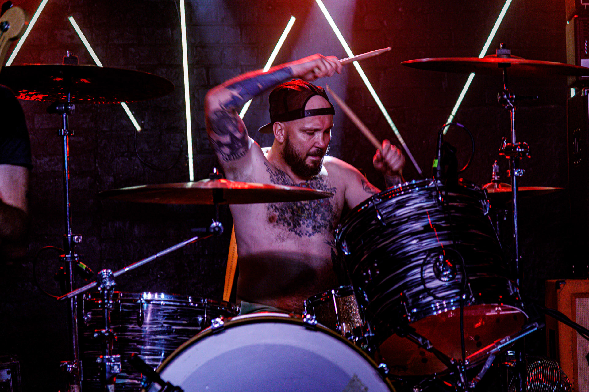 7.07.2022 - GOSPEL OF THE FUTURE - CZECH SLUDGE METALJiri Ultra Spurny - gitara, wokal,Ales Meduna - perkusja, Jiri Kos - bas,Lukas Benesovsky - gitara,Produkcja WiniaryBookings. Hydrozagadka.fot. Andrzej Wasilkiewicz/Reporter