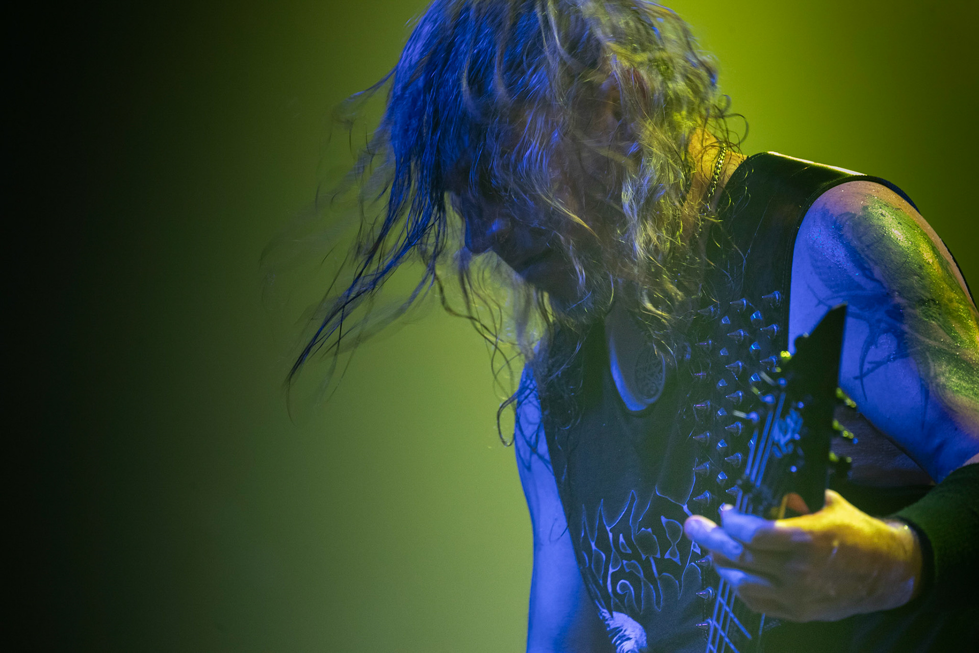 Legendy Metalu Vader - Death Metal - koncert Legendy Metalu w warszawskiej Progresji, 
Peter: Guitar + Vocals
Pajak: Guitar
Hal: Bass
James: Drums
fot. Andrzej kaziq Wasilkiewicz/Reporter